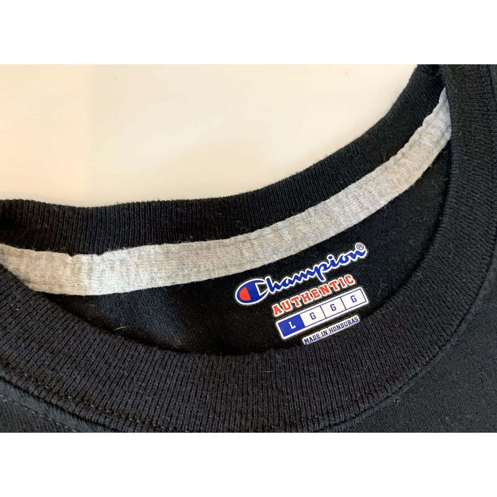Champion Champion T-Shirt Men’s Size L Black Short Sleeve Crewneck Solid Shirt Size US L / EU 52-54 / 3 - 3 Thumbnail