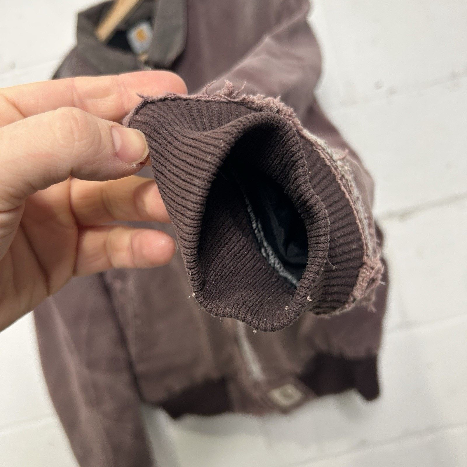 Carhartt Vintage Carhartt Quilted Santa Fe Jacket “Burgundy” J14 BRG Size US L / EU 52-54 / 3 - 15 Thumbnail