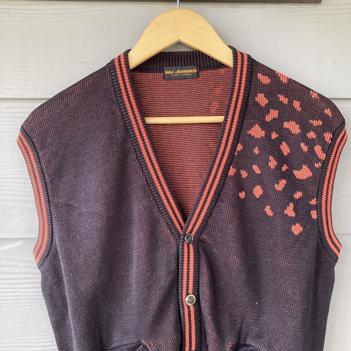 Mr. Junko Vintage Mr Junko Black Cardigan Size L / US 10 / IT 46 - 4 Thumbnail