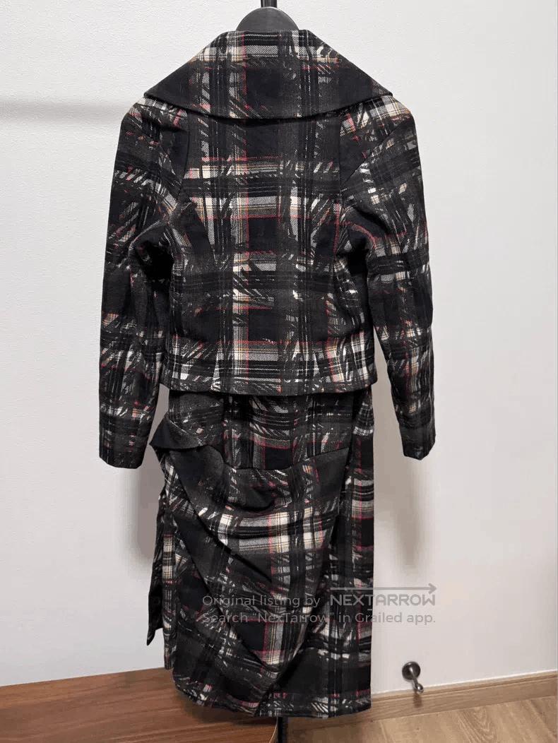 Vivienne Westwood Vivienne Westwood Rare Graffiti Witch Lapel Jacket, Asymme Size XS / US 0-2 / IT 36-38 - 3 Thumbnail