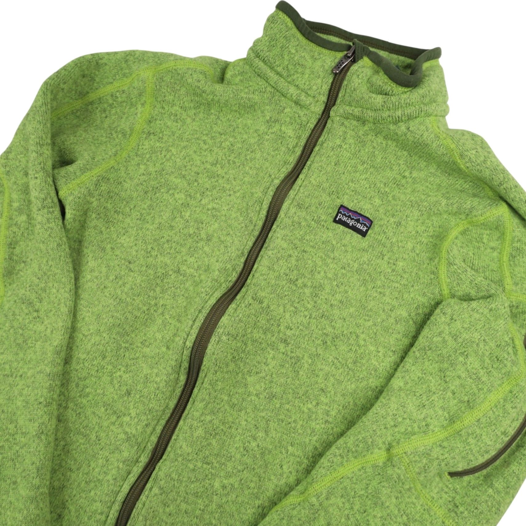 Patagonia VINTAGE Patagonia Womens Medium Fleece Jacket Green Size M / US 6-8 / IT 42-44 - 2 Thumbnail