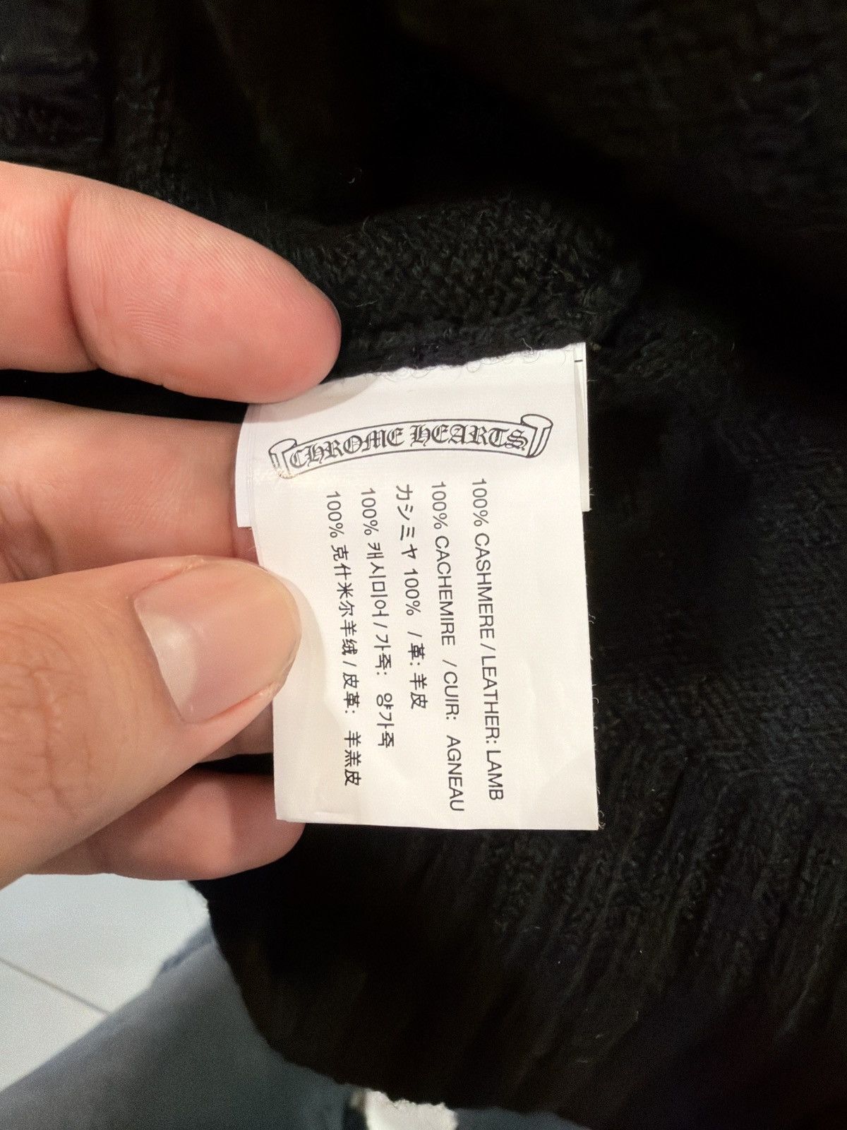 Chrome Hearts Chrome Hearts Vintage Black Cardigan Size US S / EU 44-46 / 1 - 6 Thumbnail