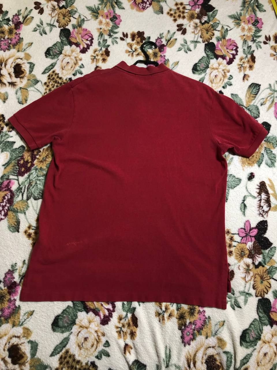 Polo Ralph Lauren Polo Ralph Lauren Men Golf Shirt Maroon Short Sleeve Knit Size US L / EU 52-54 / 3 - 14 Thumbnail