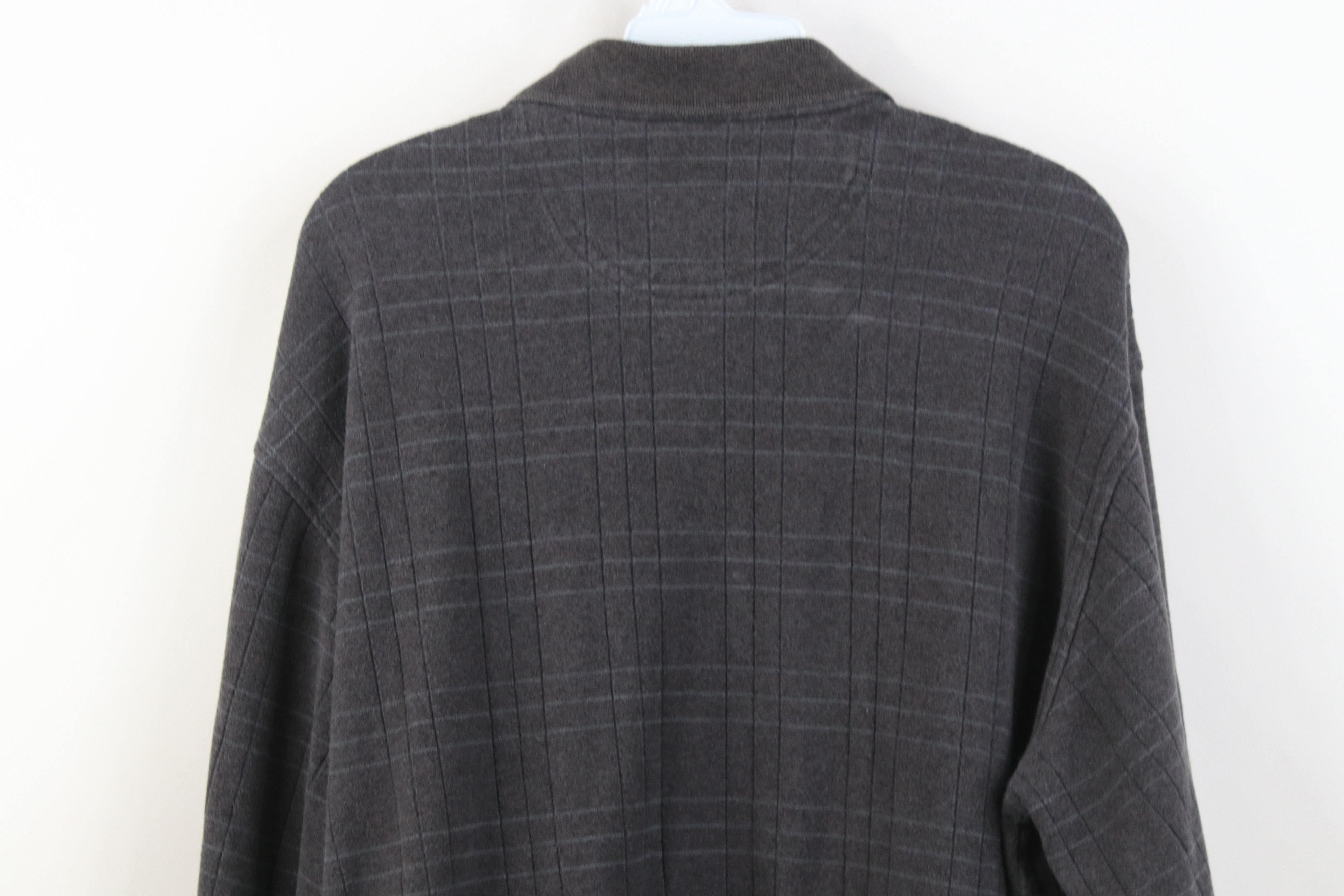 Vintage Vintage 90s Y2K Streetwear Knit Long Sleeve Rugby Polo Shirt Size US L / EU 52-54 / 3 - 11 Thumbnail