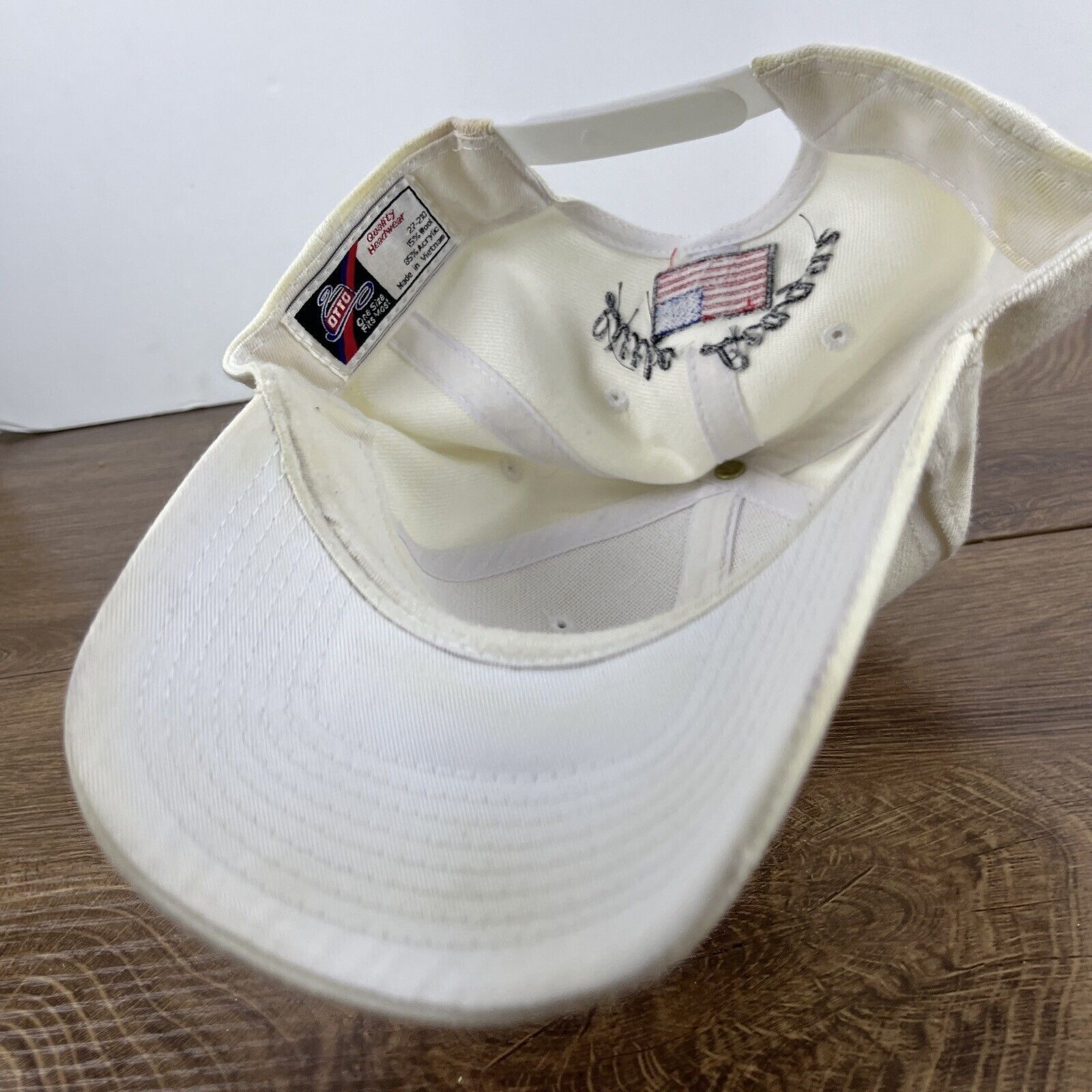 Other Aces Little Leage A Hat White Hat Adjustable Snapback Adult Size ONE SIZE - 14 Thumbnail