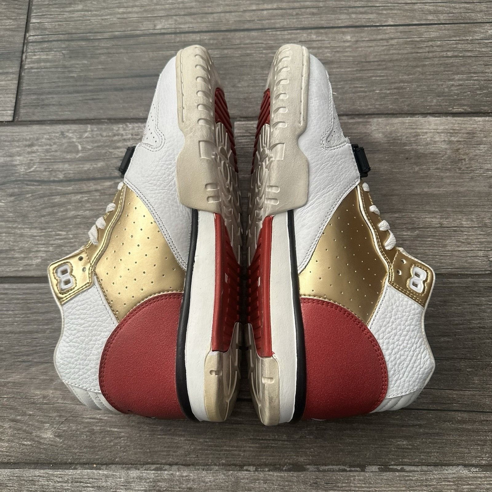 Nike NIKE AIR TRAINER 1 MID PRM BRICK LAYER 607081-101 SZ 9 SNEAK Size US 9 / EU 42 - 5 Thumbnail