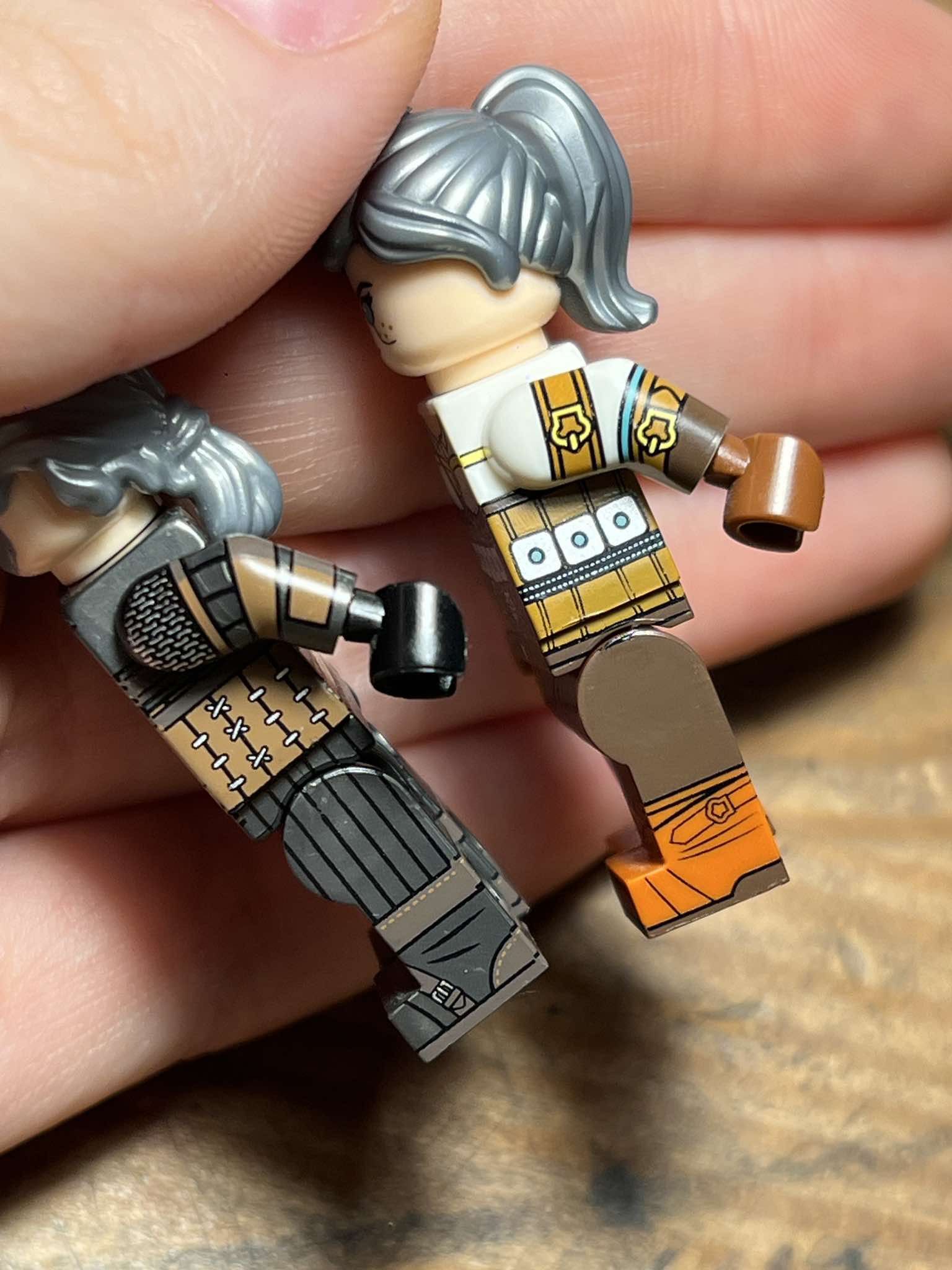 Cartoon Network Witcher 3 irritated minifigure keychain custom handmade Size ONE SIZE - 8 Thumbnail