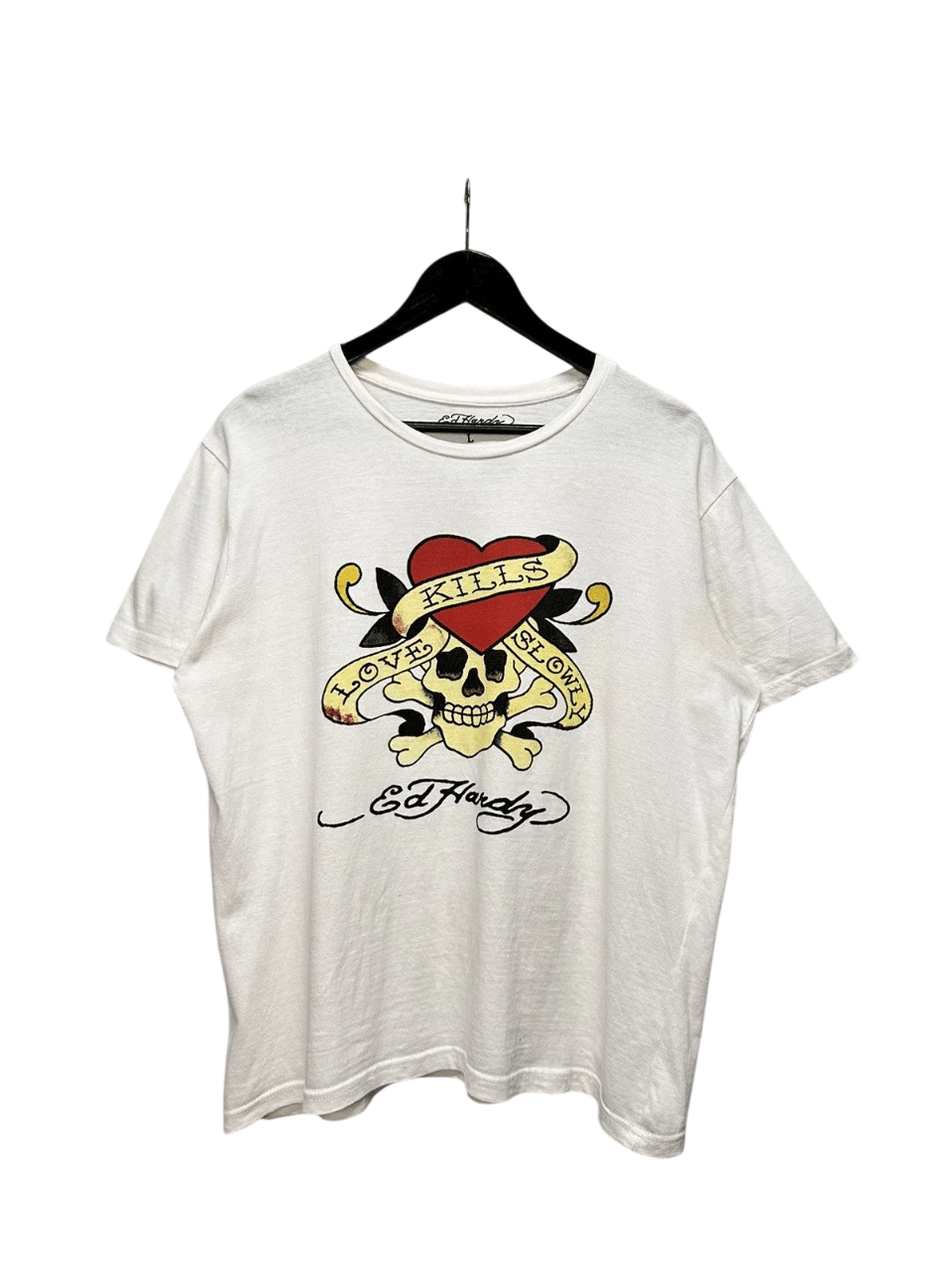 Ed Hardy 👉 Ed Hardy T-Shirt mens Crazy Affliction Vintage Audiger Size US L / EU 52-54 / 3 - 1 Thumbnail