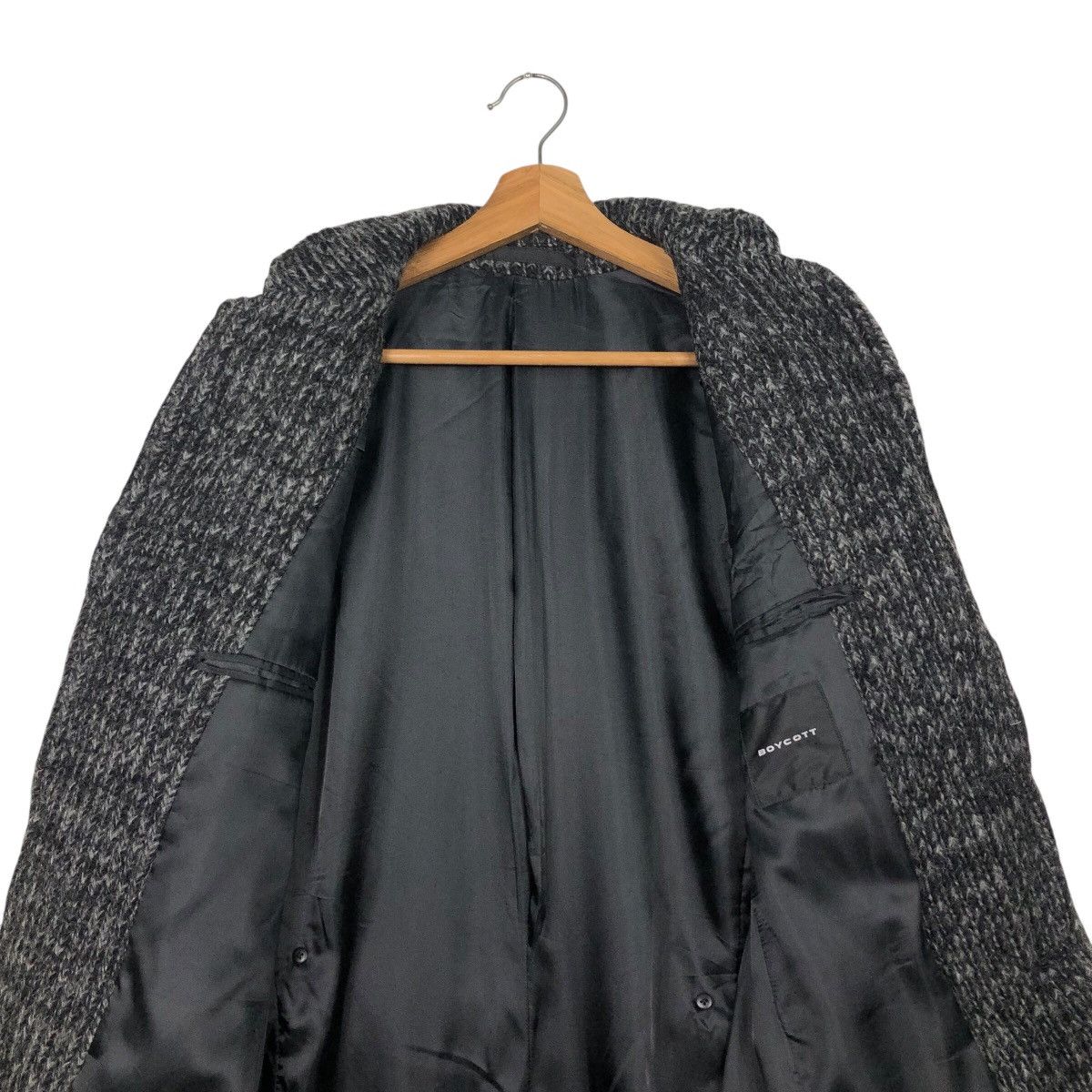 Japanese Brand 📌Vintage Knit Work Chore Jacket Boycott Issey Miyake Size US M / EU 48-50 / 2 - 15 Thumbnail