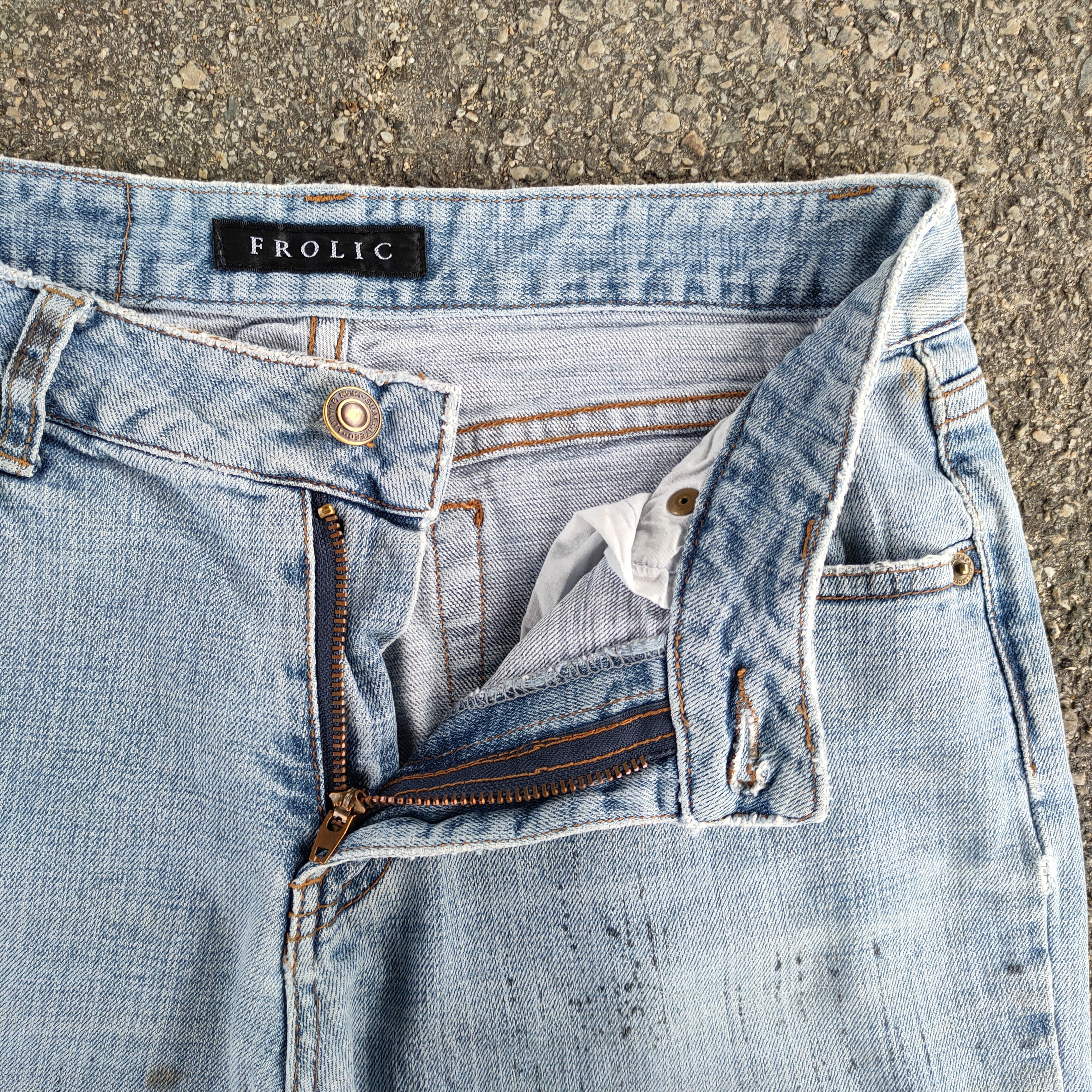 Japanese Brand FLARE VINTAGE FROLIC BOOTCUT FADED JEANS DENIM PANTS Size US 27 - 7 Thumbnail