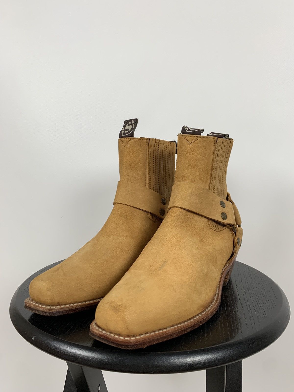 Sendra Vintage Sendra Cowboy Leather Boots Size US 8.5 / EU 41-42 - 6 Thumbnail