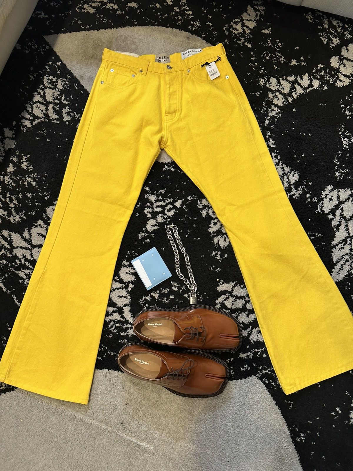 Gallery Dept. GALLERY DEPT. YELLOW FLARE Size US 30 / EU 46 - 1 Thumbnail