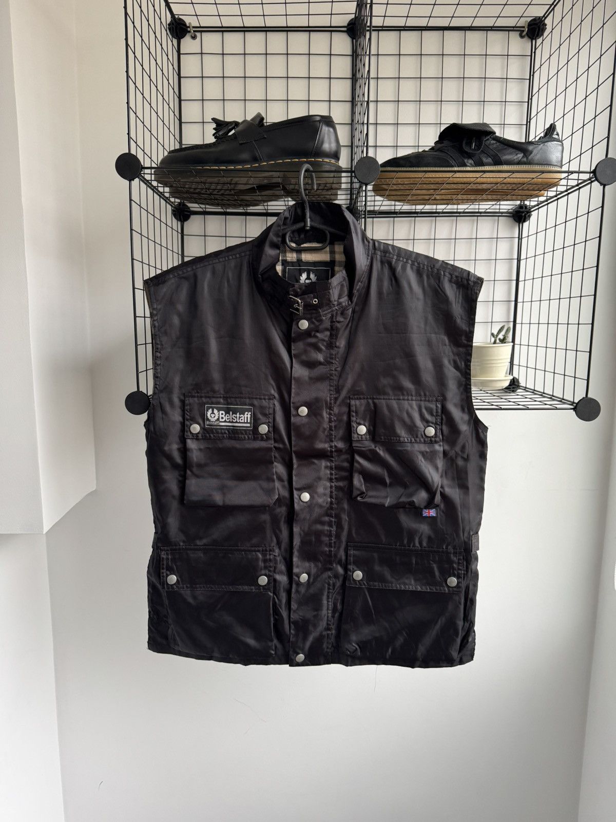 Belstaff Vintage Belstaff Nylon Pocket Vest Size US M / EU 48-50 / 2 - 2 Thumbnail