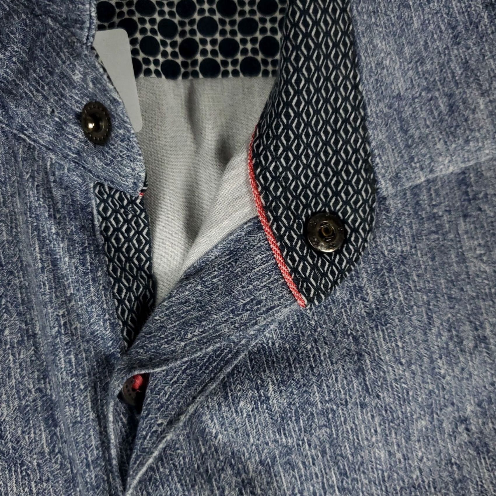 Ted Baker Ted Baker London Shirt Mens 2XL Blue Button-Up Long Sleeve Casual Formal Workwear Modern Classic Preppy Size US XXL / EU 58 / 5 - 3 Thumbnail