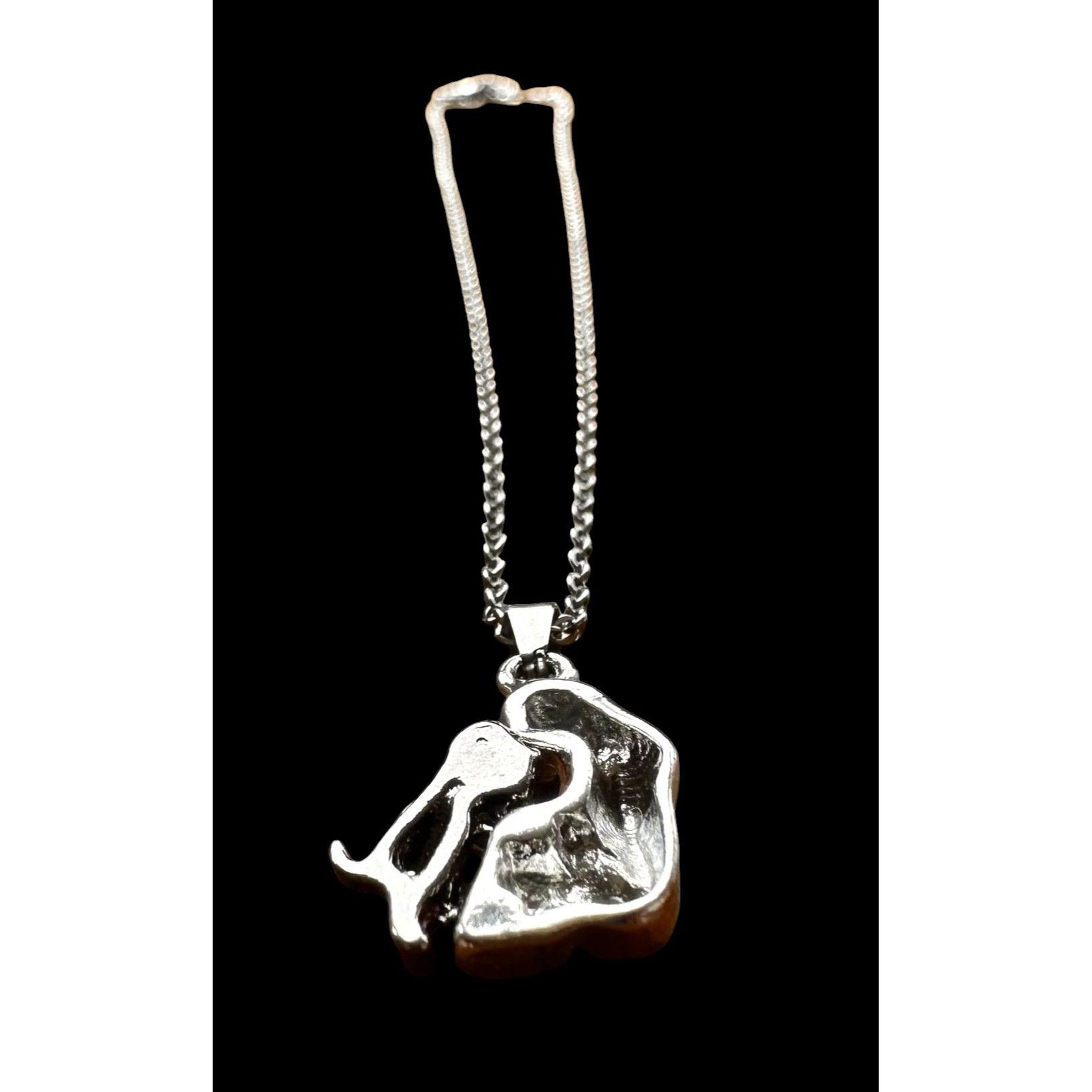 Handmade Girl Hugging Dog Necklace New Pendant Pet Lover Gift Animal Size ONE SIZE - 12 Thumbnail
