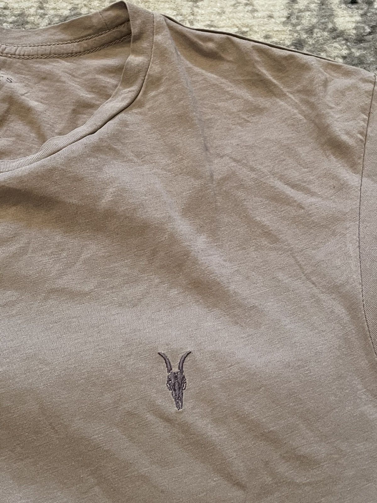 Allsaints × Vintage Allsaints Tee Vintage Streetwear Mini Logo Y2k Designer S Size US S / EU 44-46 / 1 - 6 Thumbnail