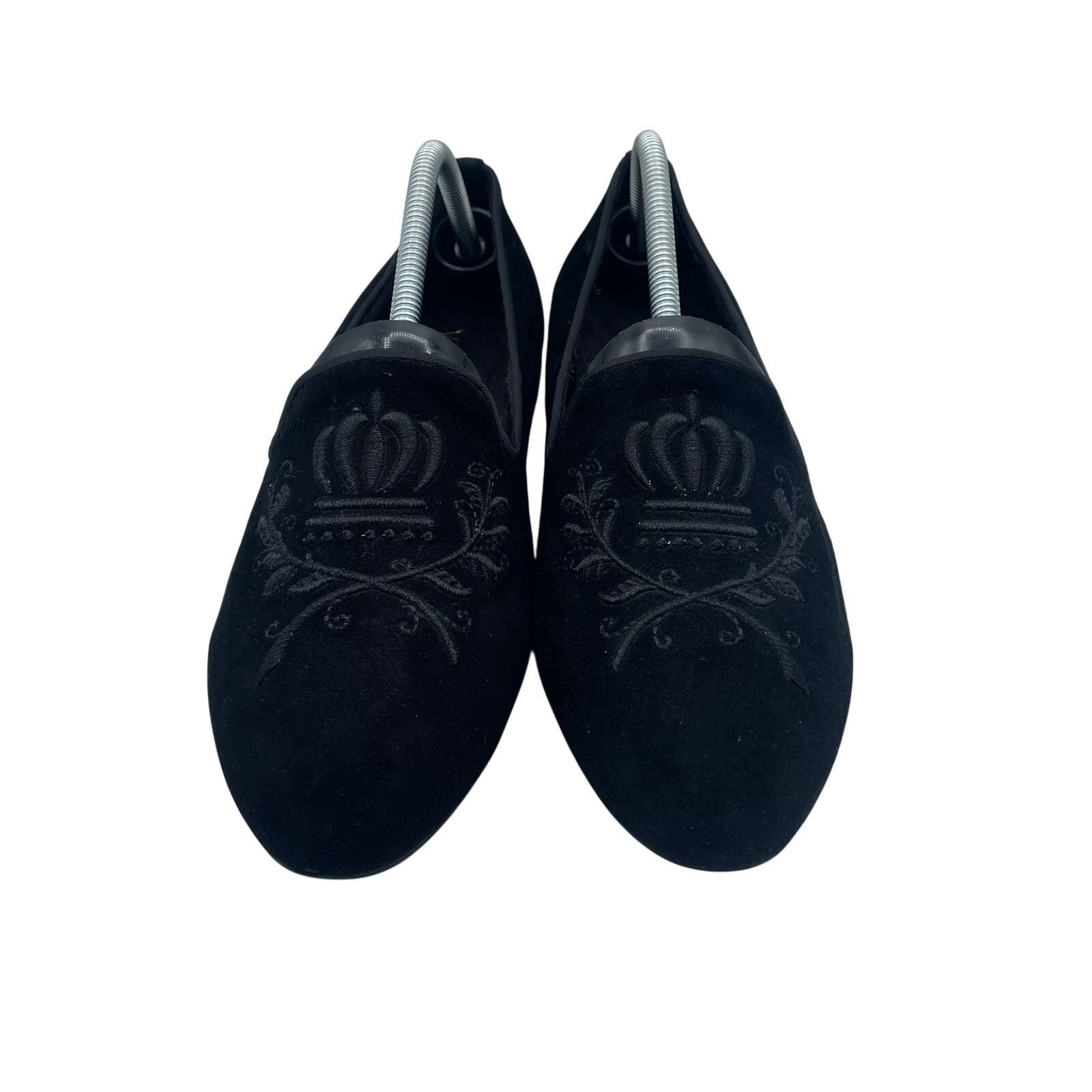Vionic Vionic Rom Smoking Slippers Slip On Shoes Velvet Black 11 Size US 11 / IT 41 - 3 Thumbnail