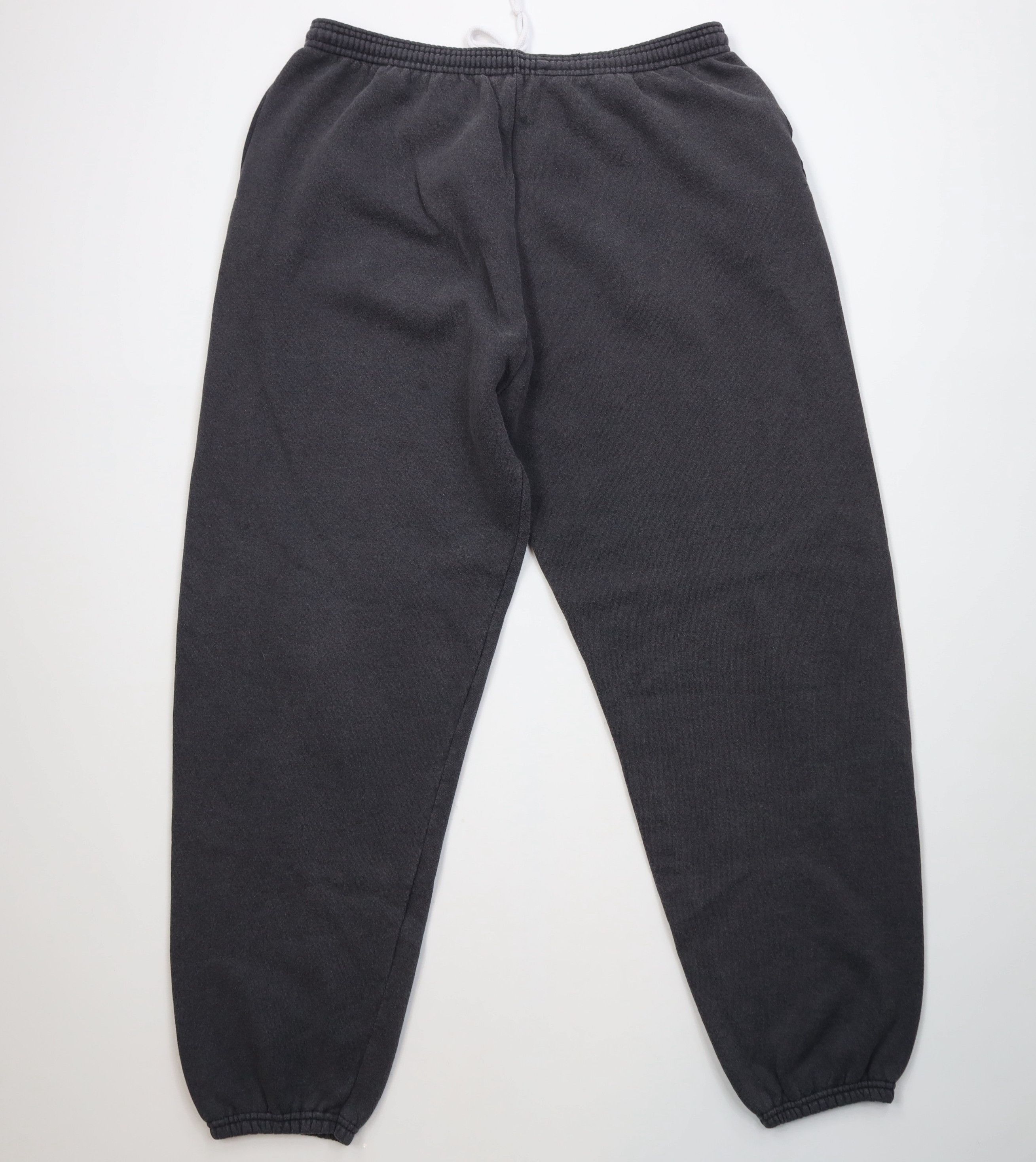 Vintage Vintage 90s Steelers Football Sweatpants Joggers Black Size US 38 / EU 54 - 10 Thumbnail