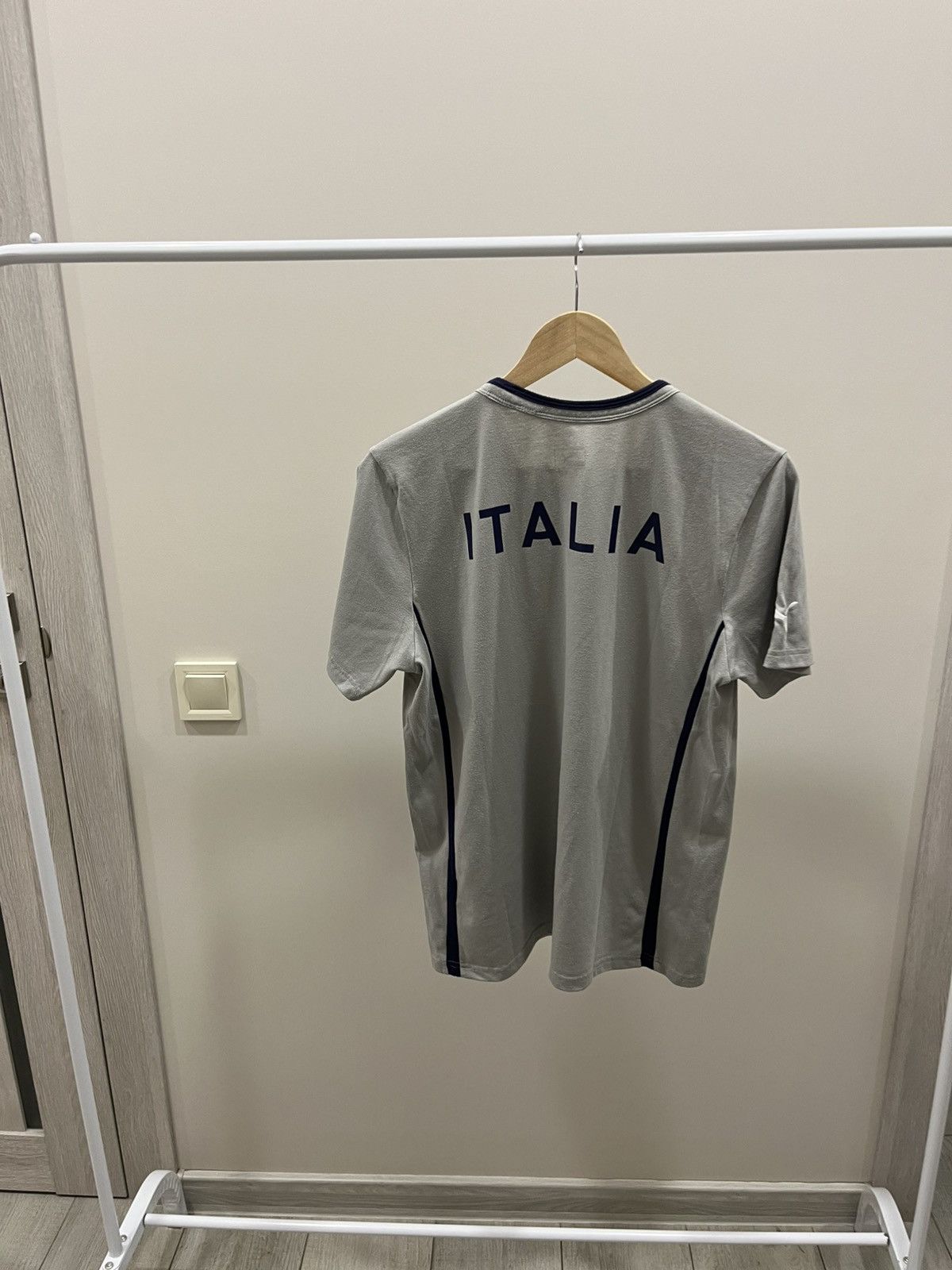 Puma Vintage Puma Italia Soccer Jersey T-shirt tee Italy Size US M / EU 48-50 / 2 - 2 Thumbnail