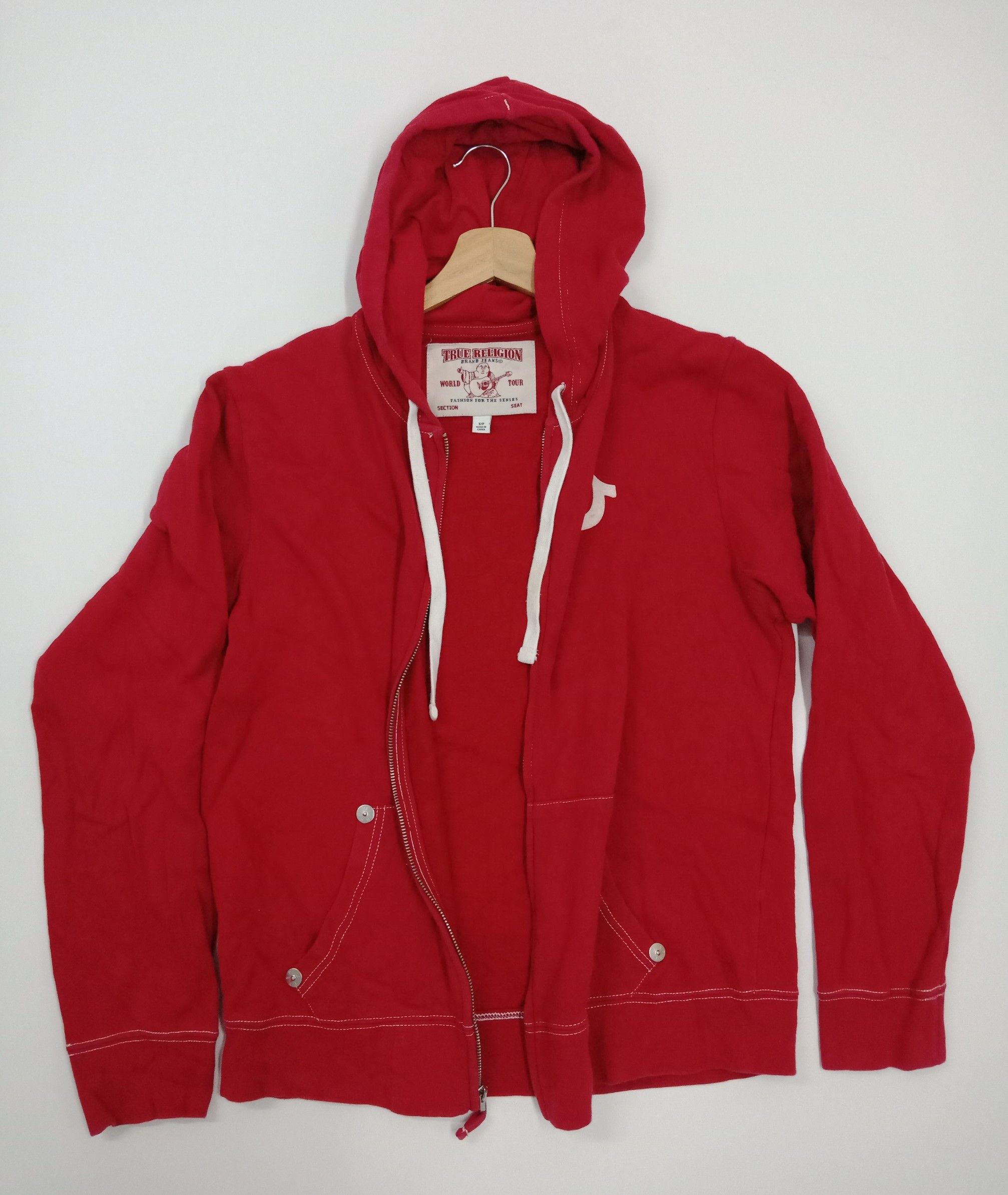 True Religion True Religion Classic Logo Zip #C Size US L / EU 52-54 / 3 - 2 Thumbnail