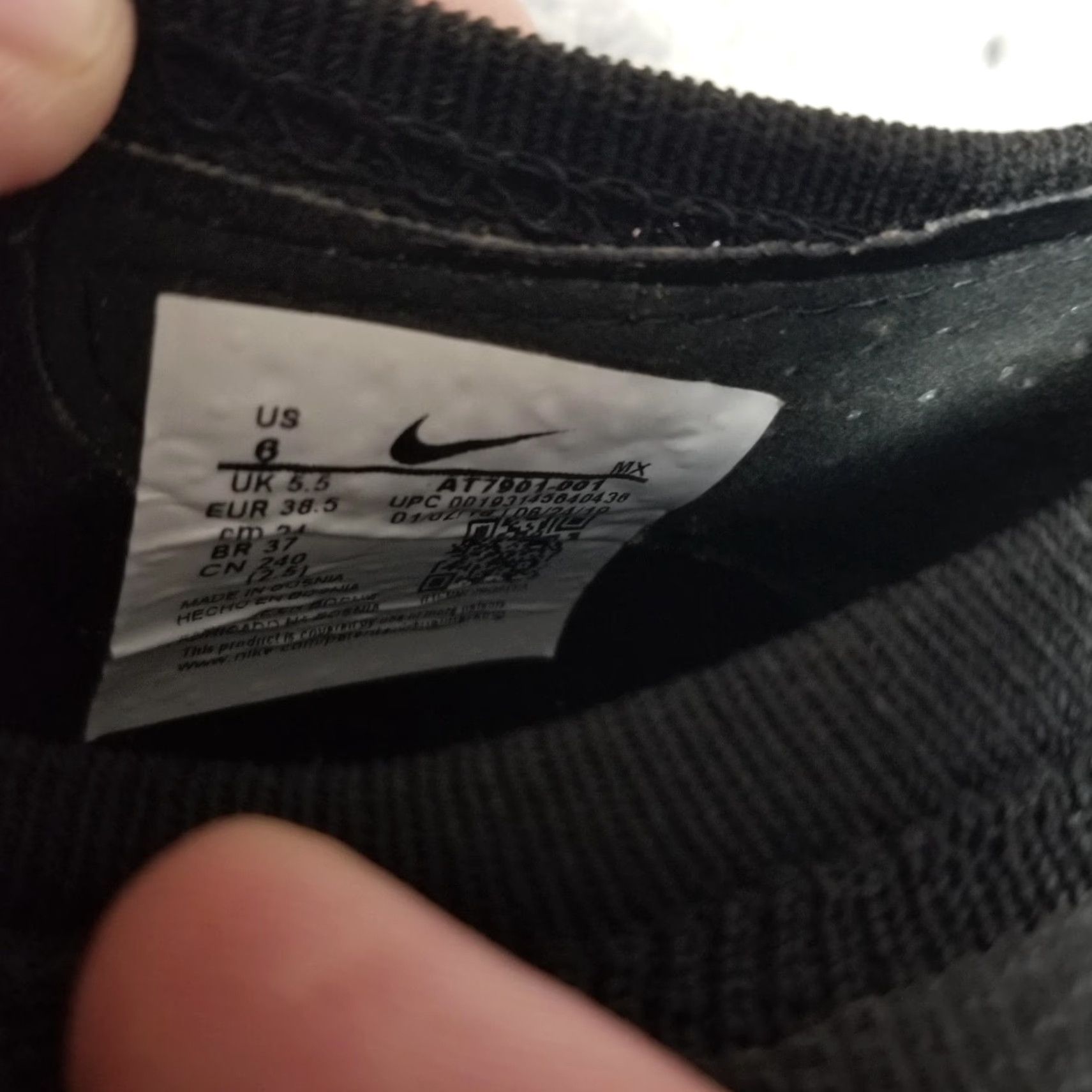 Nike Nike Mercurial Vapor 13 Elite Cleats Mens US 6 Black FG Firm Ground Size US 8 / EU 41 - 4 Thumbnail
