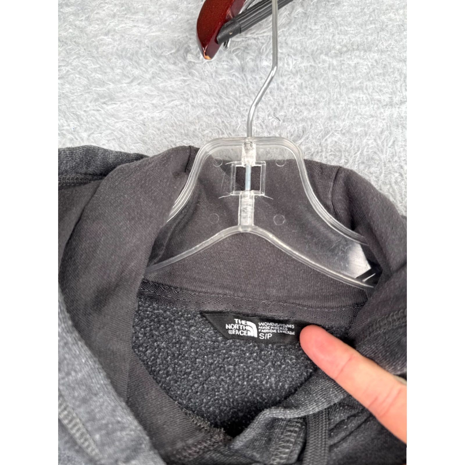 The North Face The North Face Jacket Womens Small Gray Pullover Hooded Hoodie Jersey Cotton Size S / US 4 / IT 40 - 7 Thumbnail