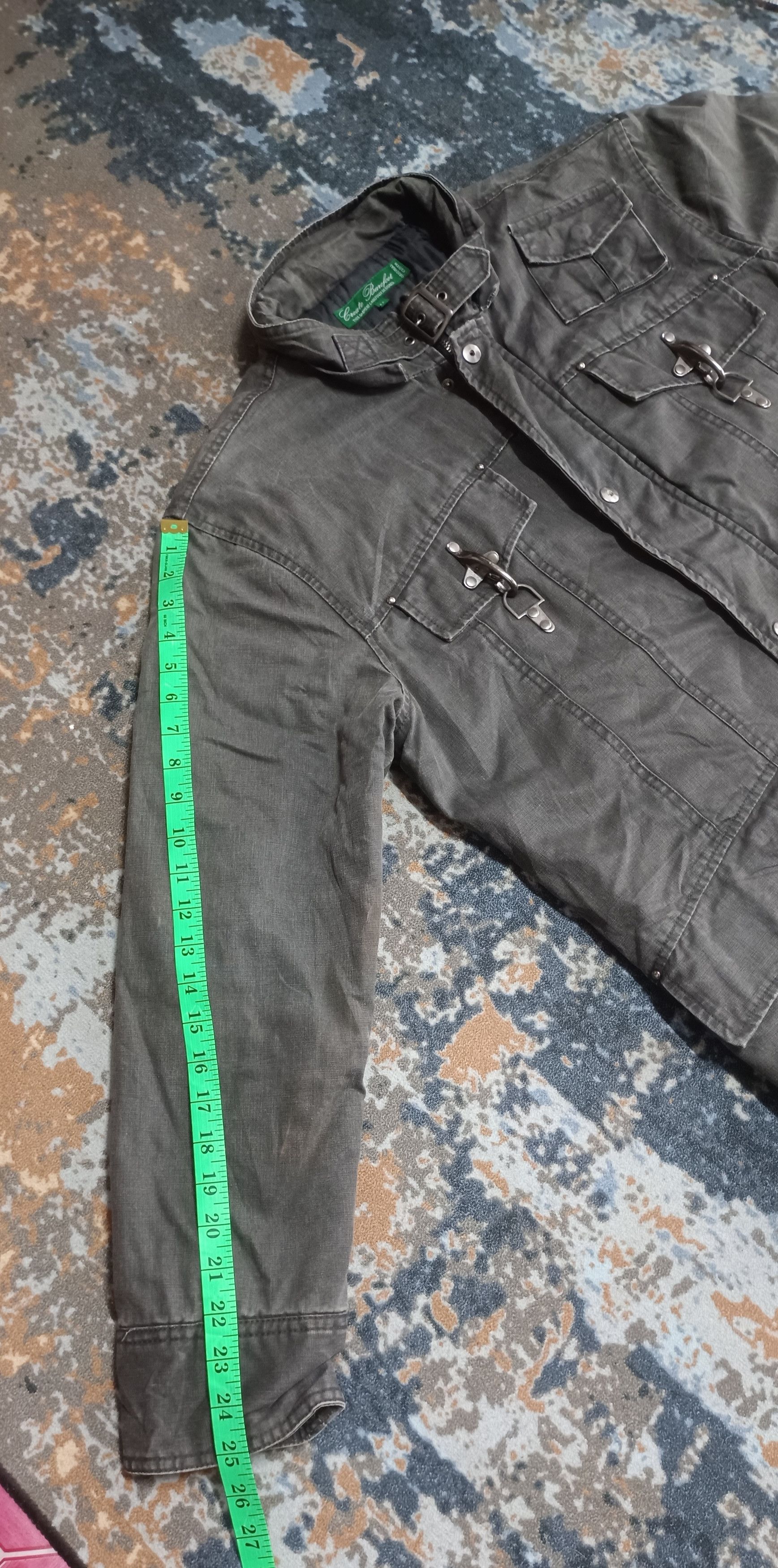 If Six Was Nine Rare🔥 Create Barefoot Bondage Military 5 Pocket Jacket Size US L / EU 52-54 / 3 - 13 Thumbnail