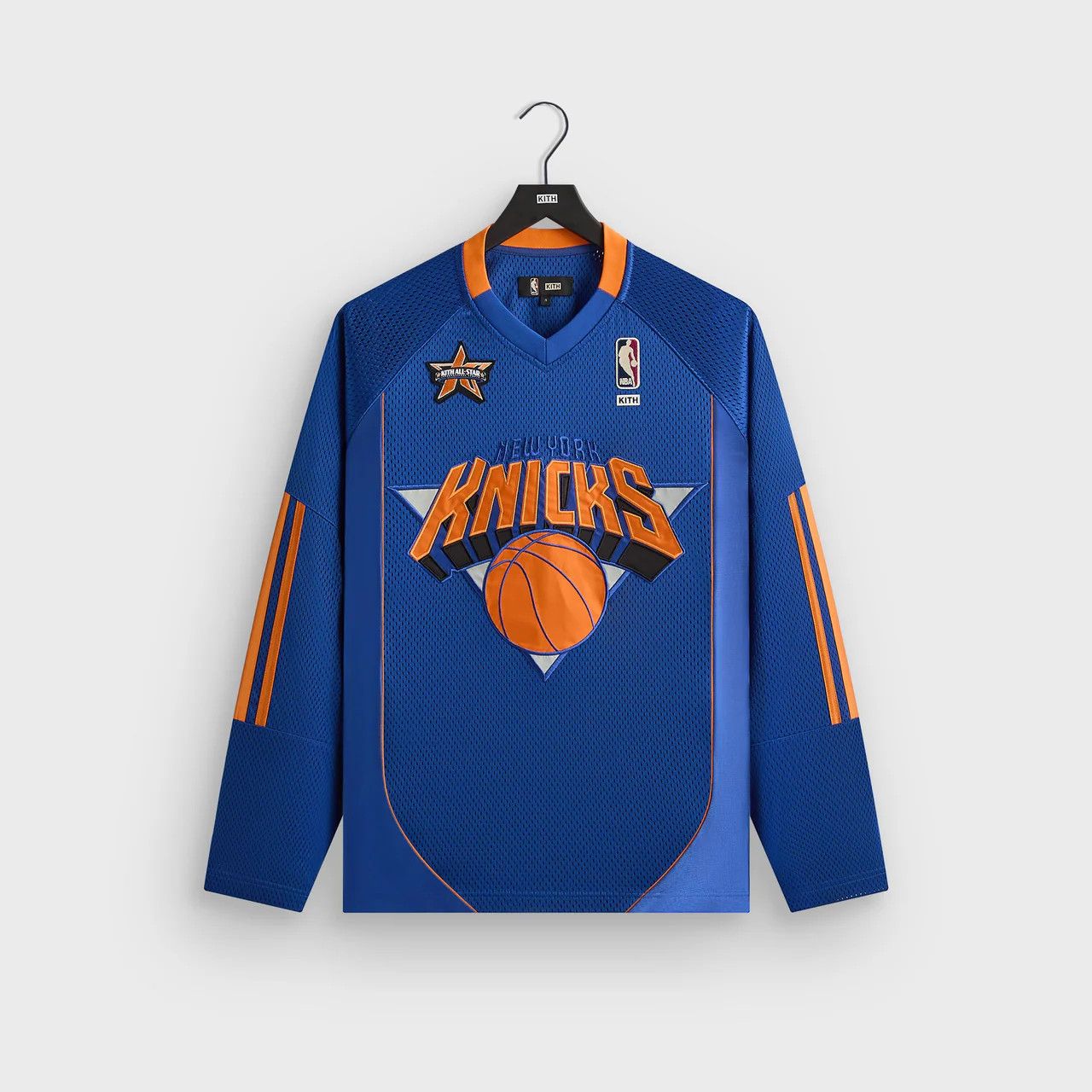 Kith Kith NY to the World Unisphere Malik L/S Sleeve Mesh Jersey