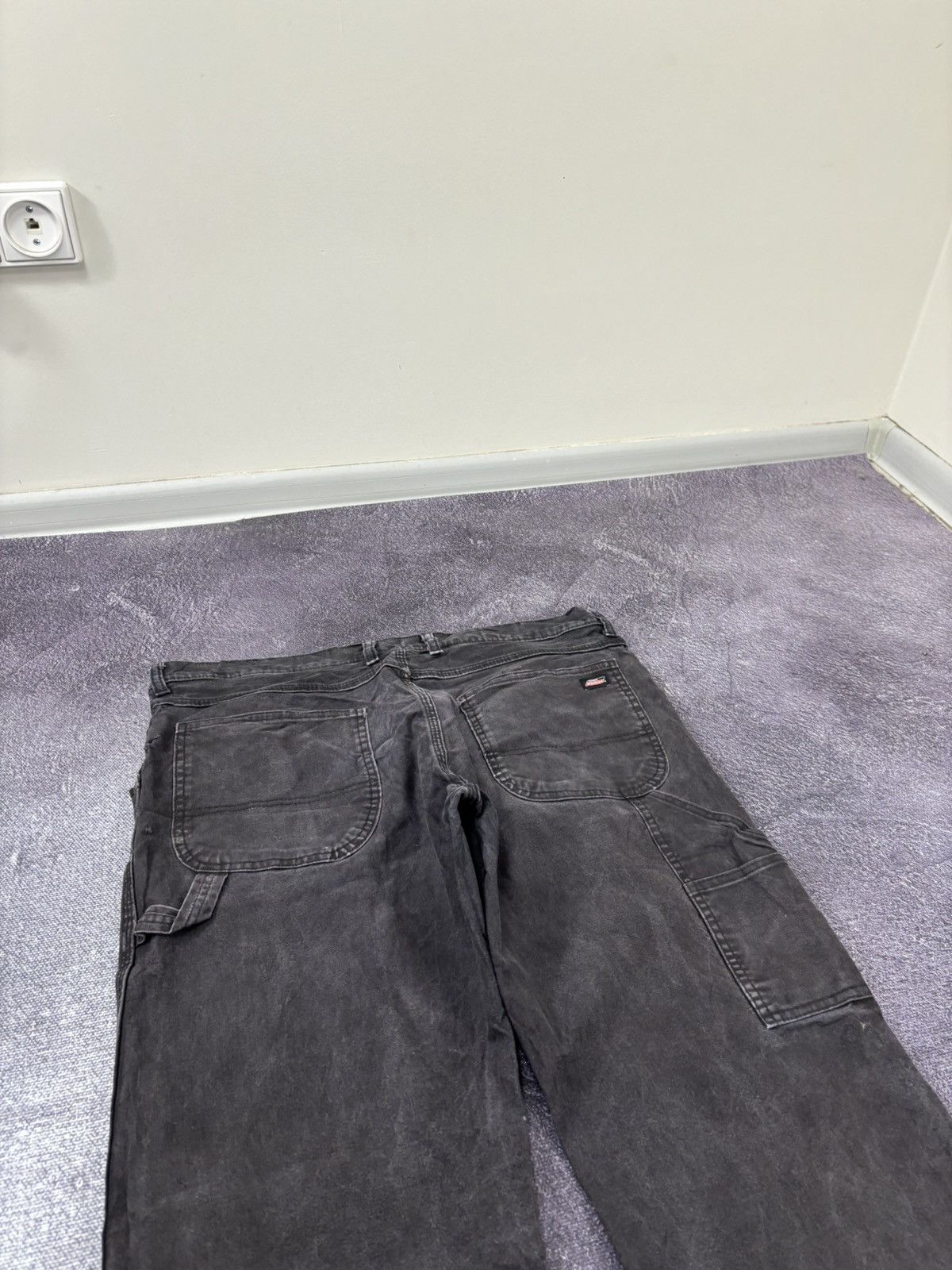 Dickies Vintage Dickies Faded Black Workwear Hype Baggy Pants Jeans Size US 36 / EU 52 - 5 Thumbnail