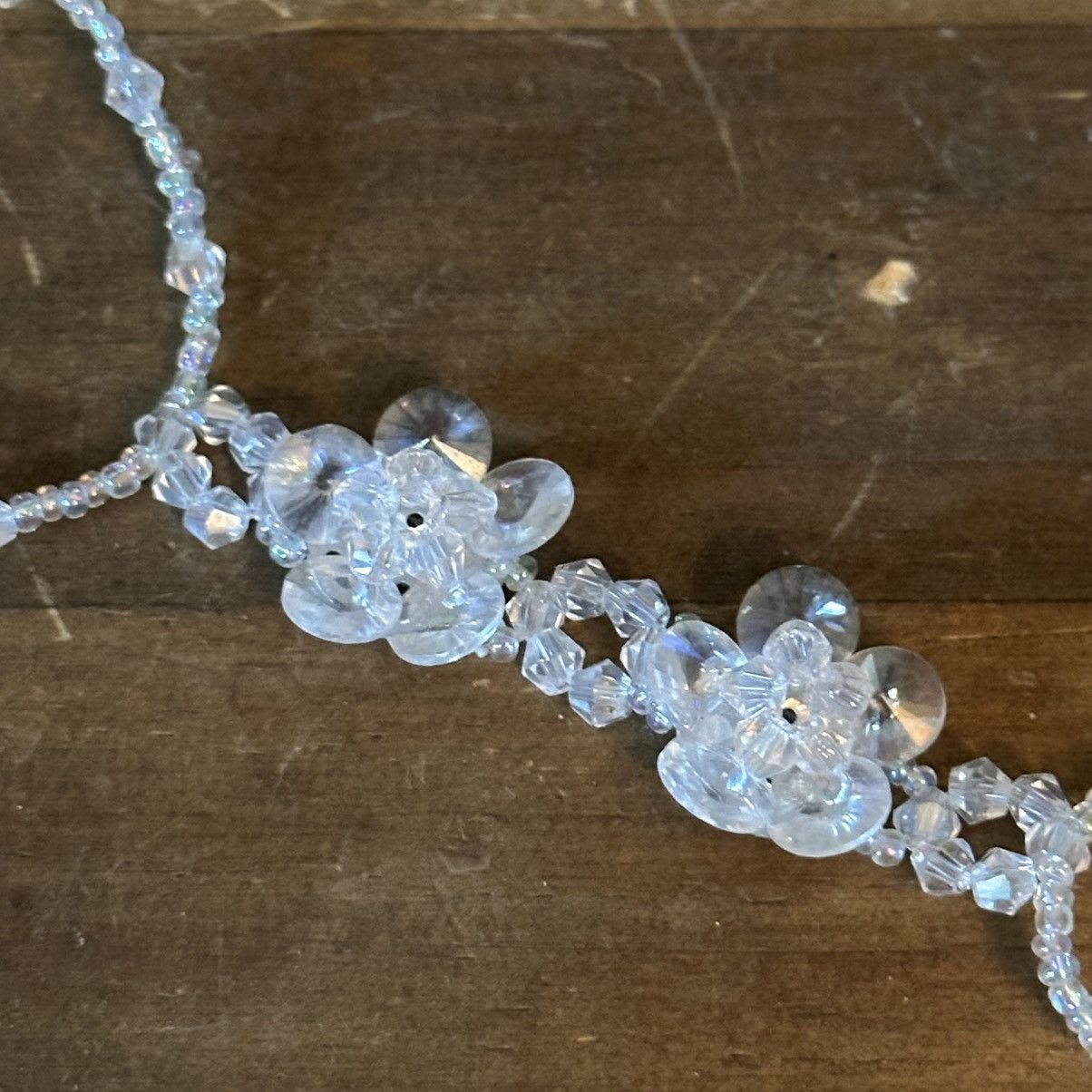 Other Clear crystal bead toe anklet Size ONE SIZE - 4 Thumbnail