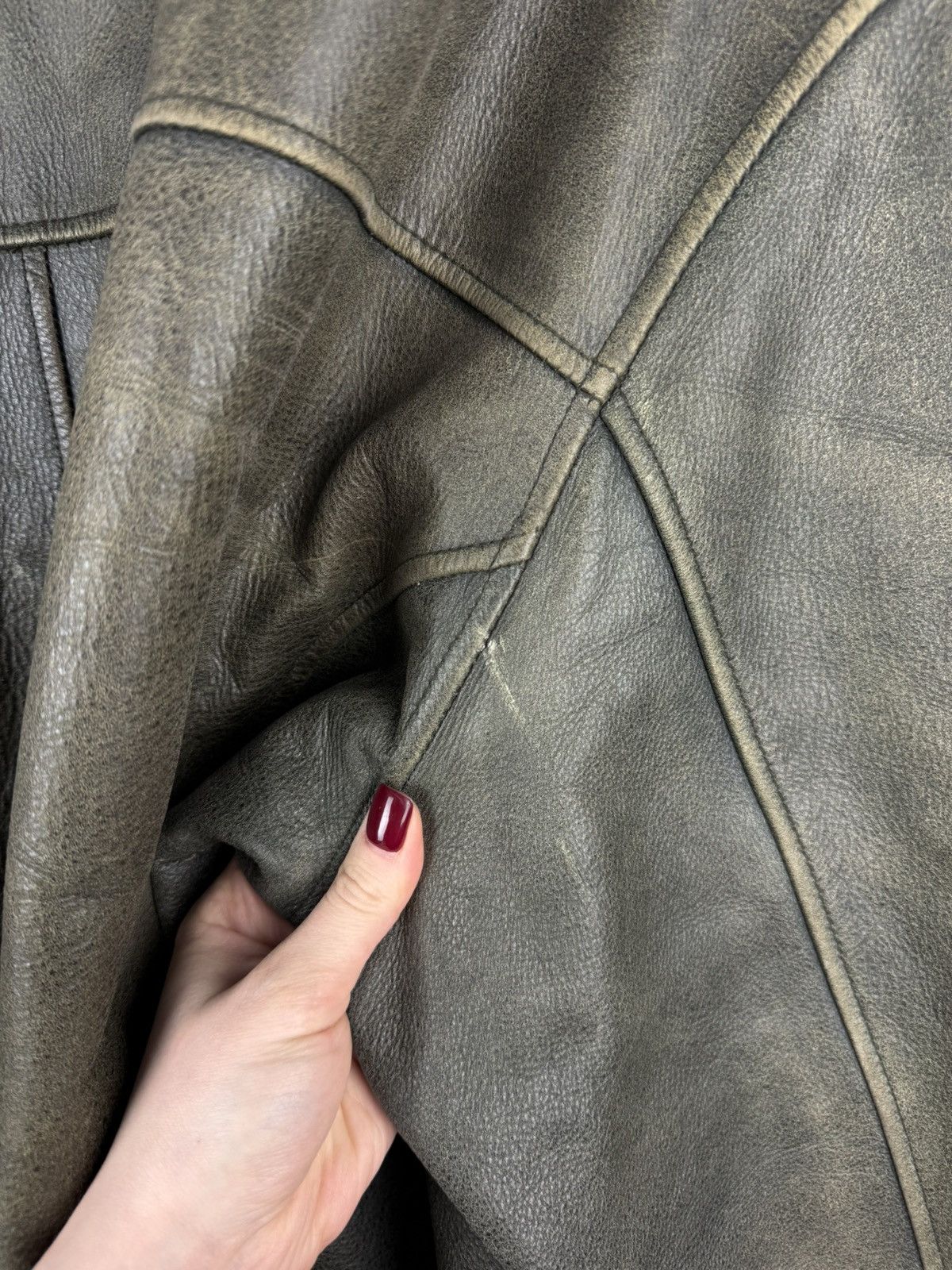 Other Helmsman Men’s Leather Jacket Coat Size 5XL Fits 2XL Size US XXL / EU 58 / 5 - 23 Thumbnail