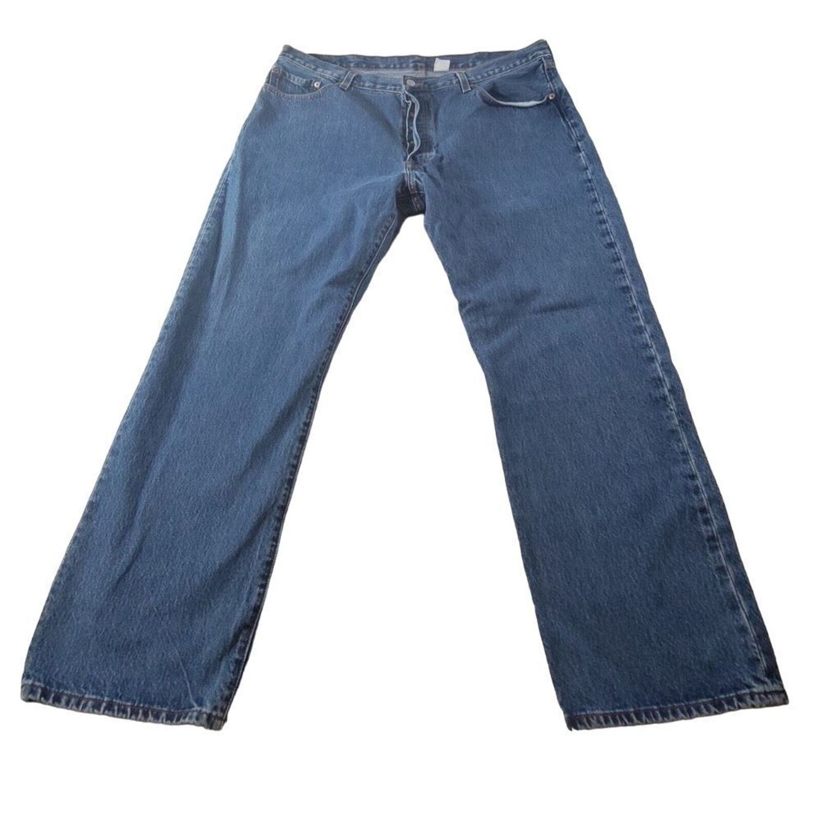 Levi's Levis 501 Vintage 1994 Jeans Men 40x32 Blue Button Fly Size US 40 / EU 56 - 16 Thumbnail