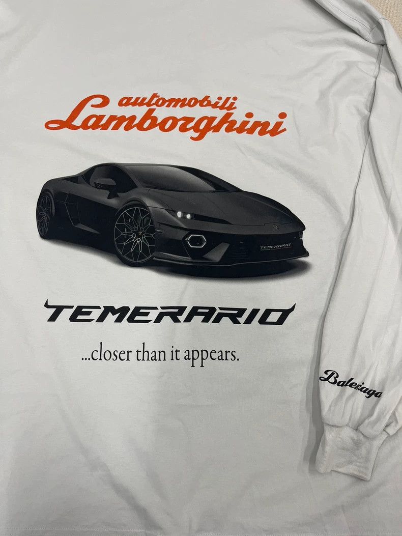 Balenciaga Balenciaga size 2 Lamborghini Collaboration Long Sleeve Size US M / EU 48-50 / 2 - 4 Thumbnail