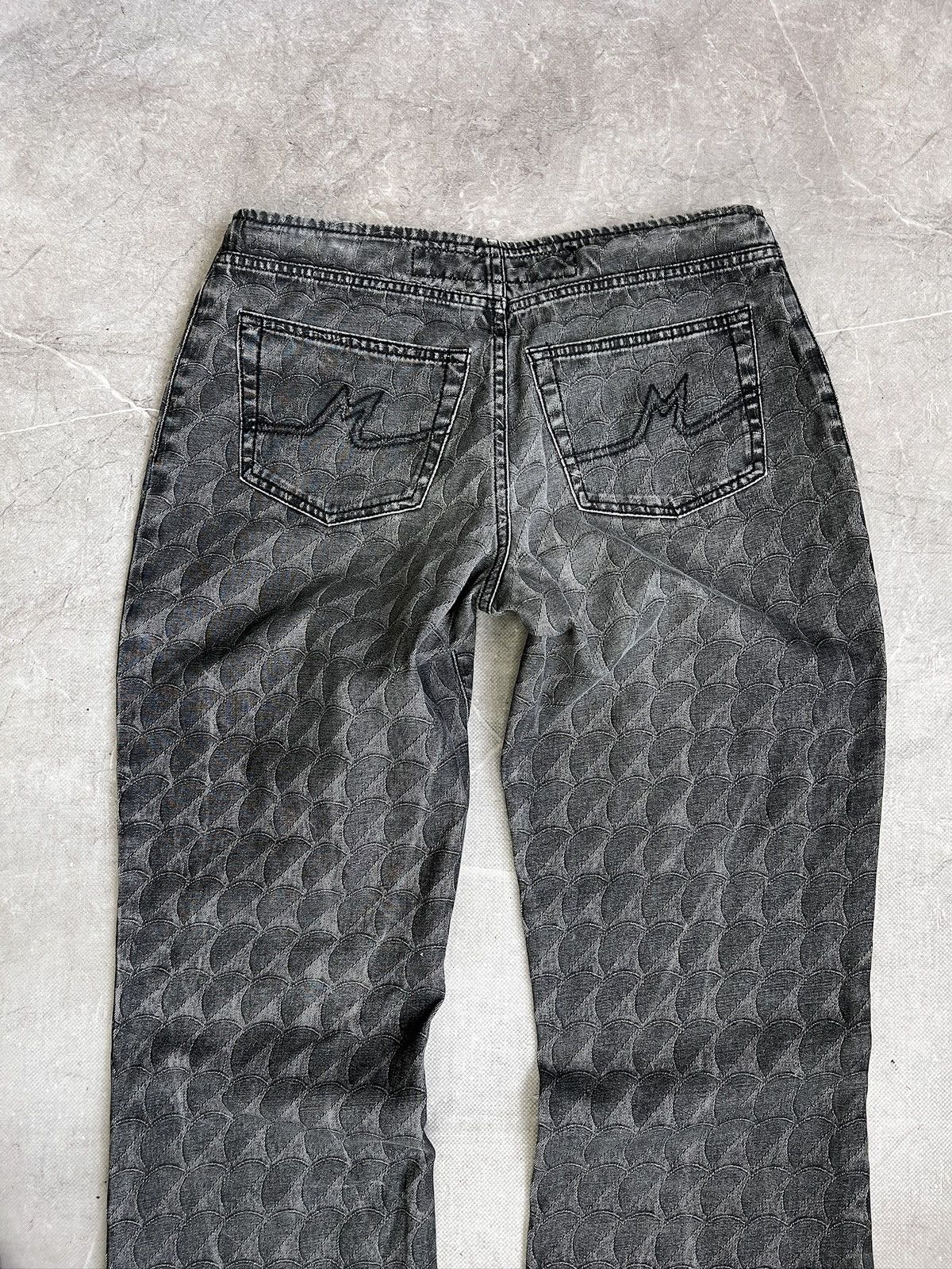 Other Rare flared distressed pattern Junya Watanabe style pants Size US 32 / EU 48 - 9 Thumbnail