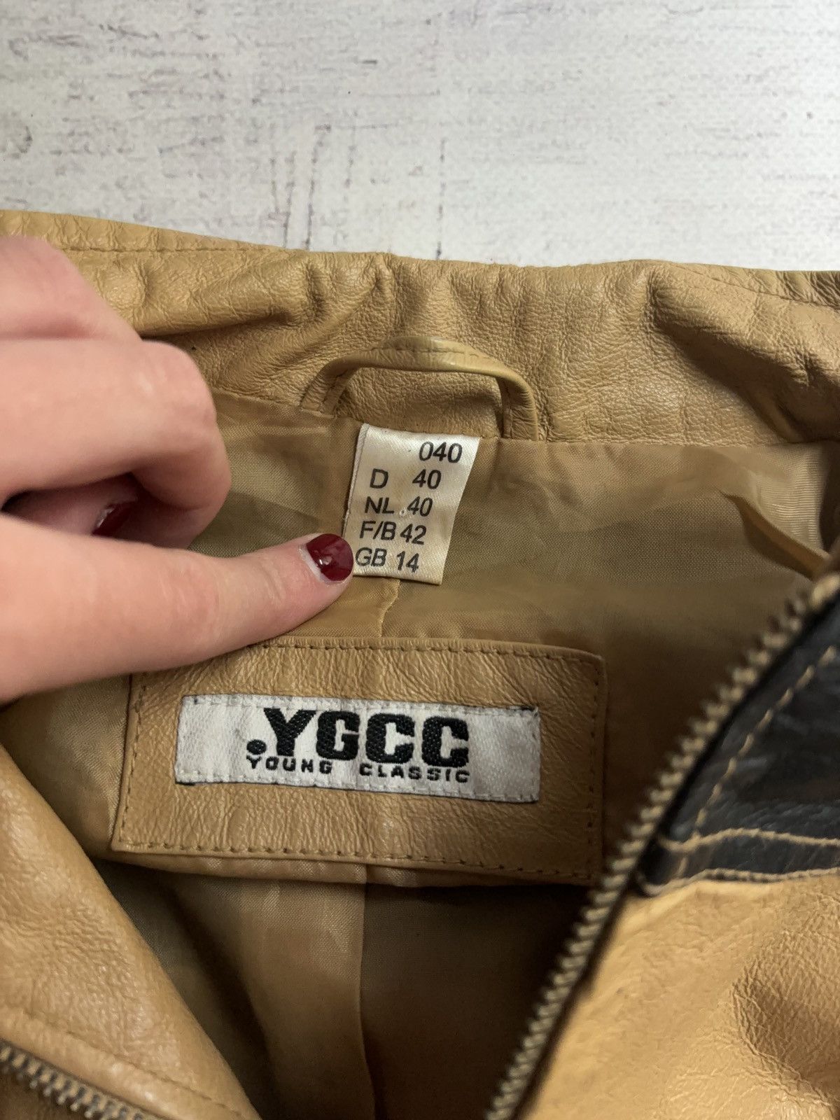 Other Leather Moto Racing style vintage jacket Size L / US 10 / IT 46 - 5 Thumbnail