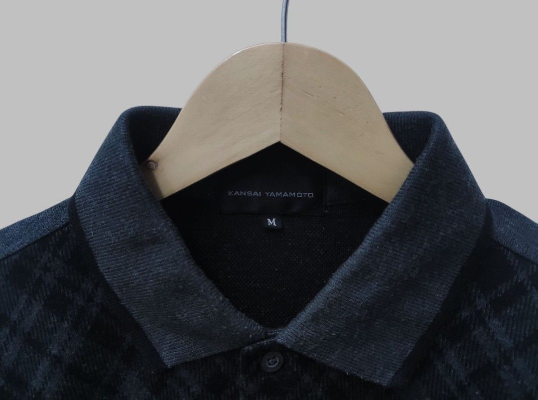 Vintage Kansai Yamamoto longsleeve polo