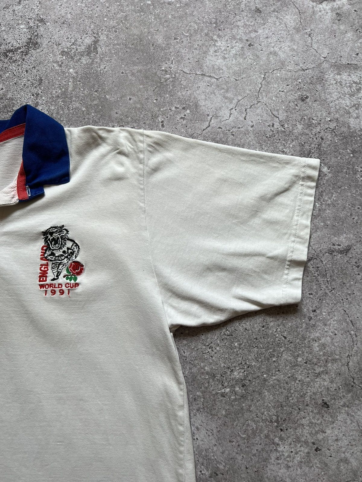 Umbro × Vintage Vintage Umbro England Rugby 1991 World Cup T-shirt Size US M / EU 48-50 / 2 - 8 Thumbnail