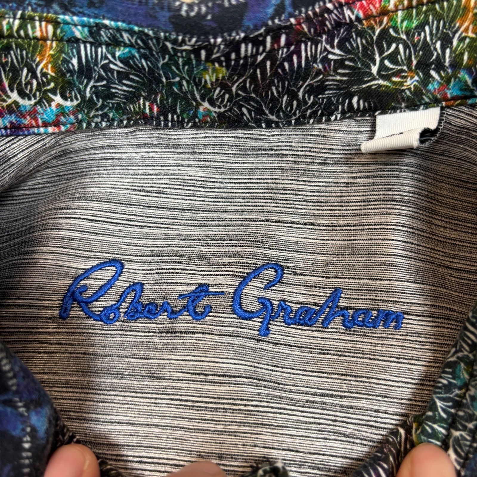 Robert Graham Robert Graham Abstract Pattern Flip Cuff Button Up Shirt 2XL Size US XXL / EU 58 / 5 - 6 Thumbnail