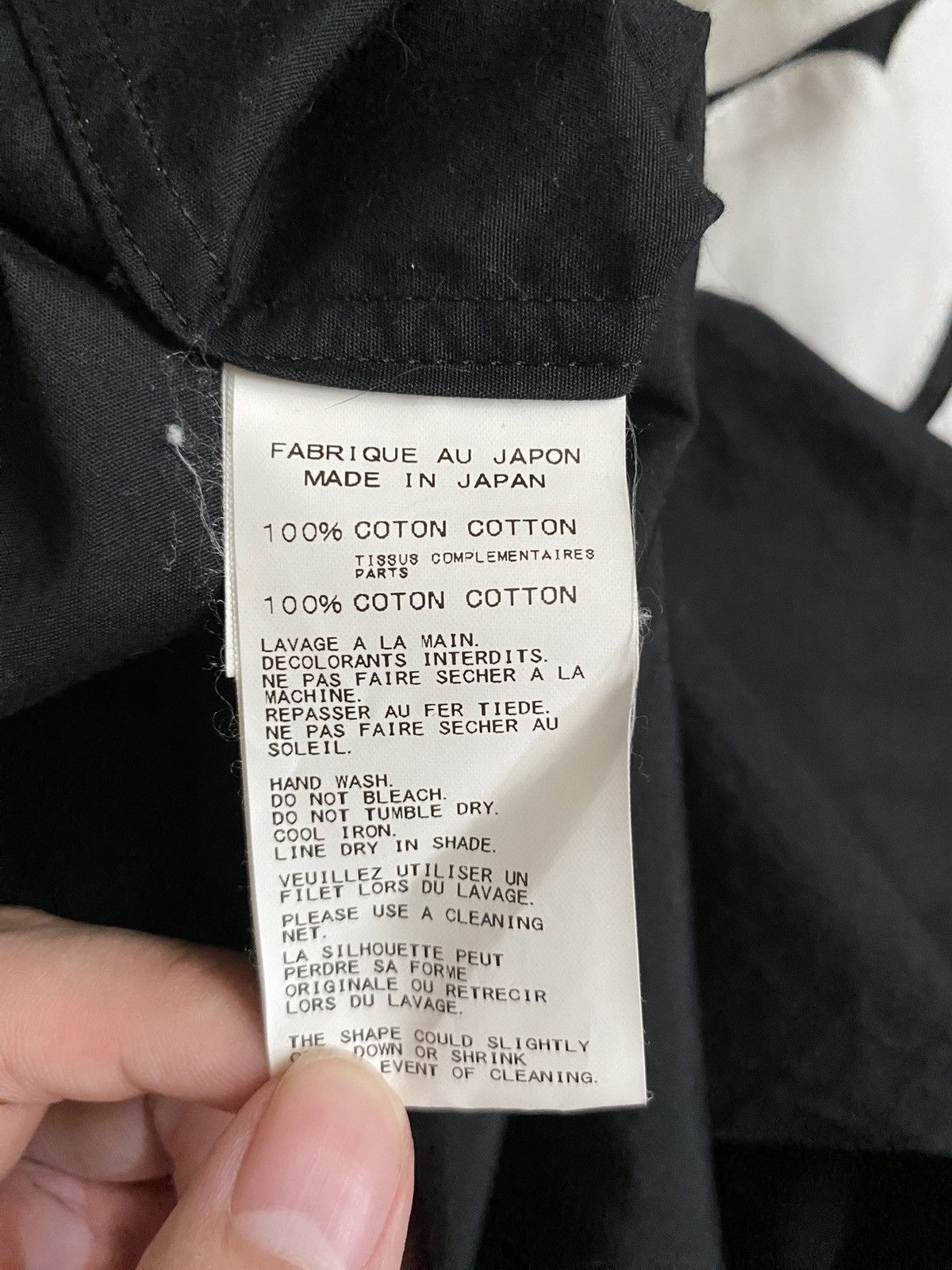 Yohji Yamamoto Yohji Yamamoto Pour Homme Wings Patch Shirt AW13 Look22 Size US M / EU 48-50 / 2 - 5 Thumbnail