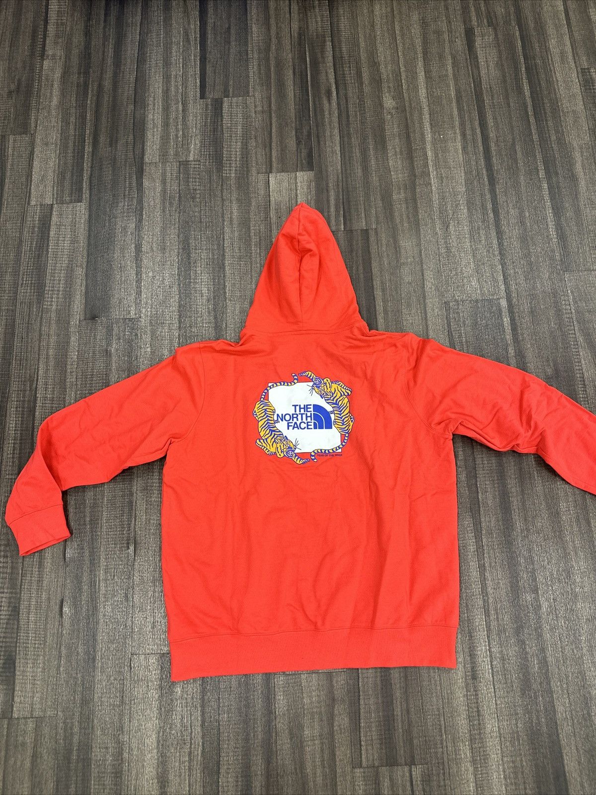 The North Face TNF CNY OF THE TIGER PULLOVER HOODIE RED MENS SIZE XXL Size US XXL / EU 58 / 5 - 2 Thumbnail