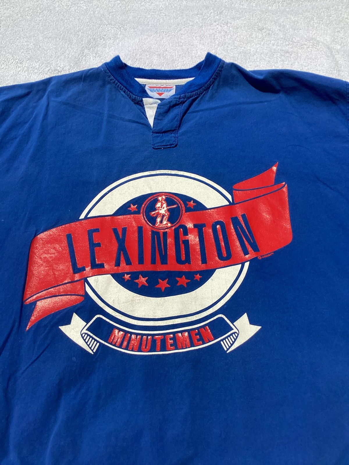 Other Vtg 80s/90s Lexington Minuteman single stitch USA made tee Size US L / EU 52-54 / 3 - 2 Thumbnail
