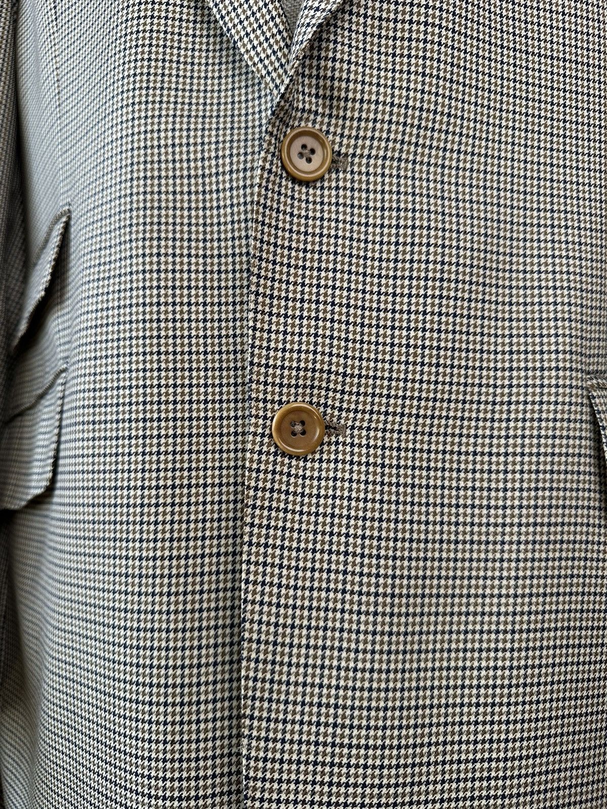 Aquascutum Vintage AQUASCUTUM Classic Check Blazer Jacket size 42S Size 42S - 8 Thumbnail