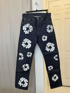 Denim Tears Cotton Wreath Jeans | Grailed