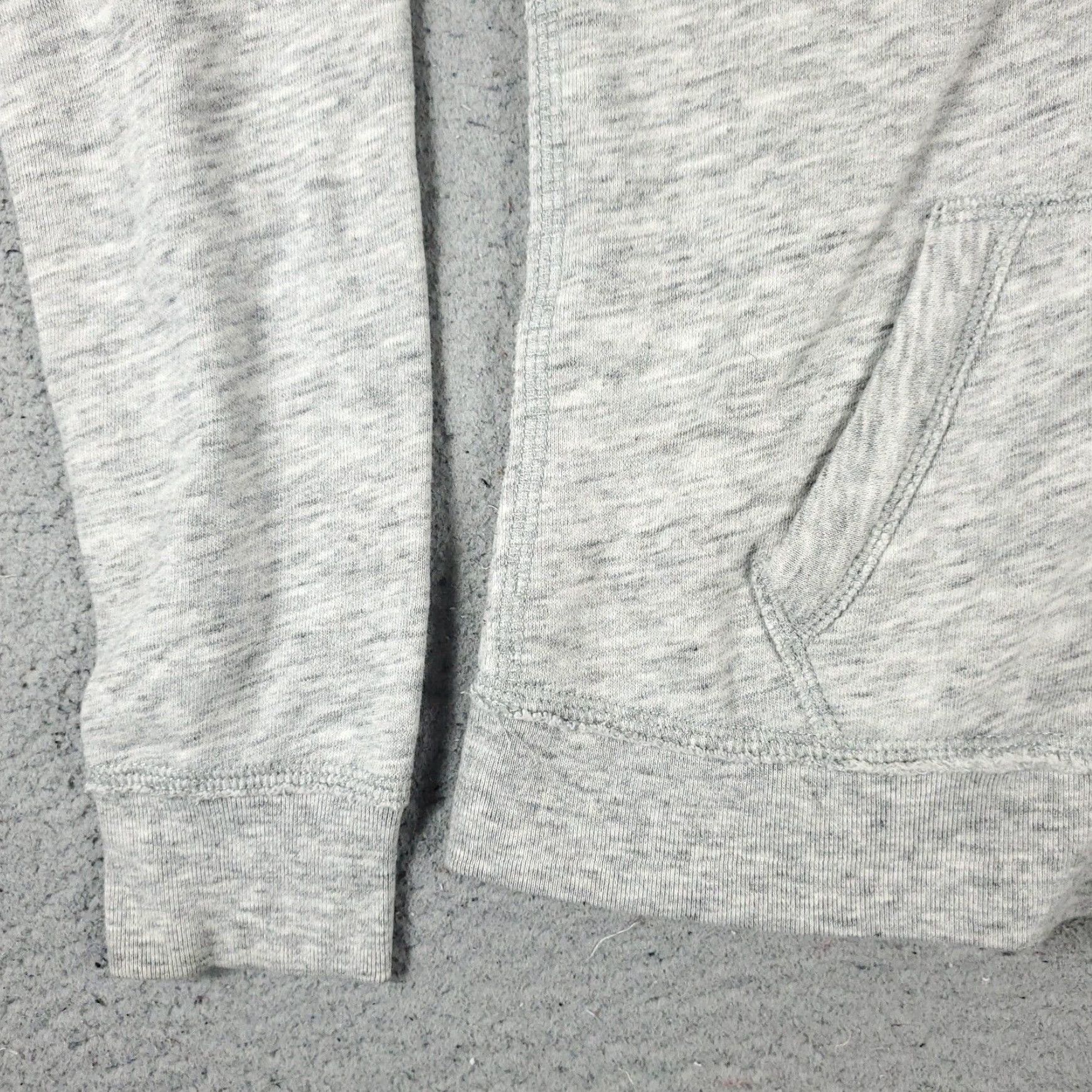 Abercrombie & Fitch Abercrombie & Fitch Full Zip Hoodie Sweater Womens Medium Gray Cotton Blend Size M / US 6-8 / IT 42-44 - 4 Thumbnail