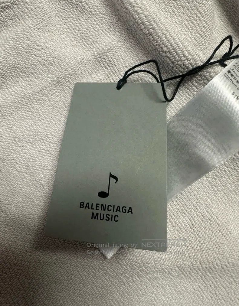 Balenciaga Balenciaga No Entry music collaboration zip-up hoodie Size US S / EU 44-46 / 1 - 7 Thumbnail