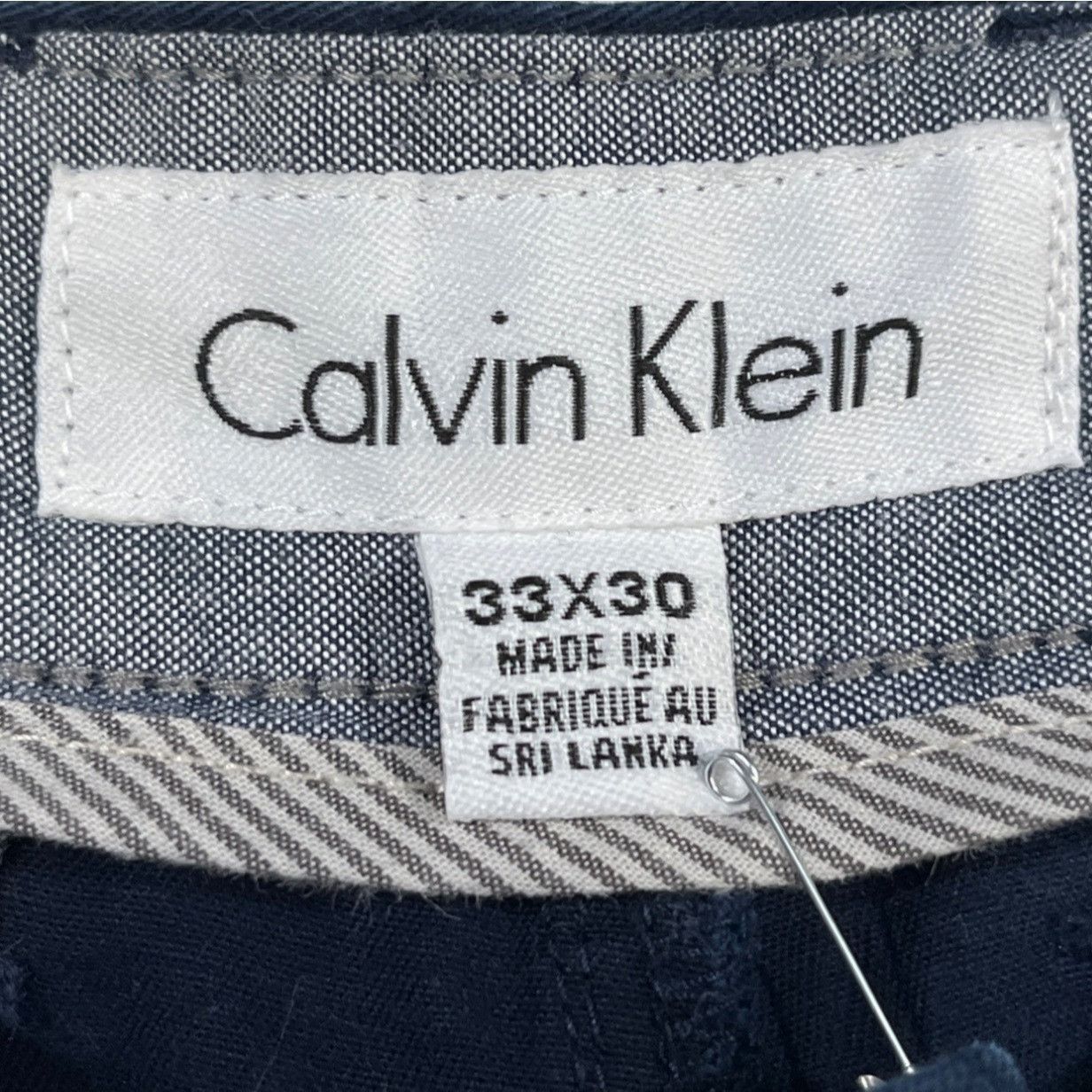 Calvin Klein Calvin Klein Men's Blue Dress Pants/Trousers 33x30 SKU 4761 Size US 33 - 5 Thumbnail