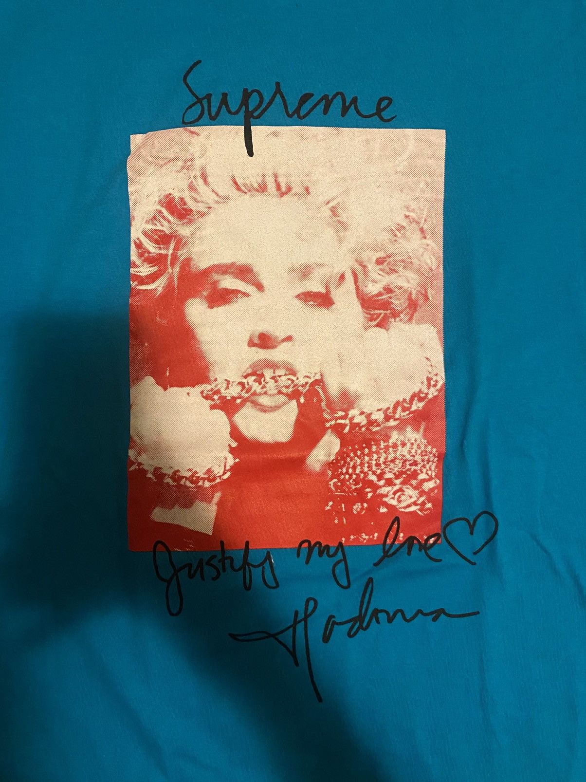 Supreme Supreme madonna tee Size US L / EU 52-54 / 3 - 2 Thumbnail
