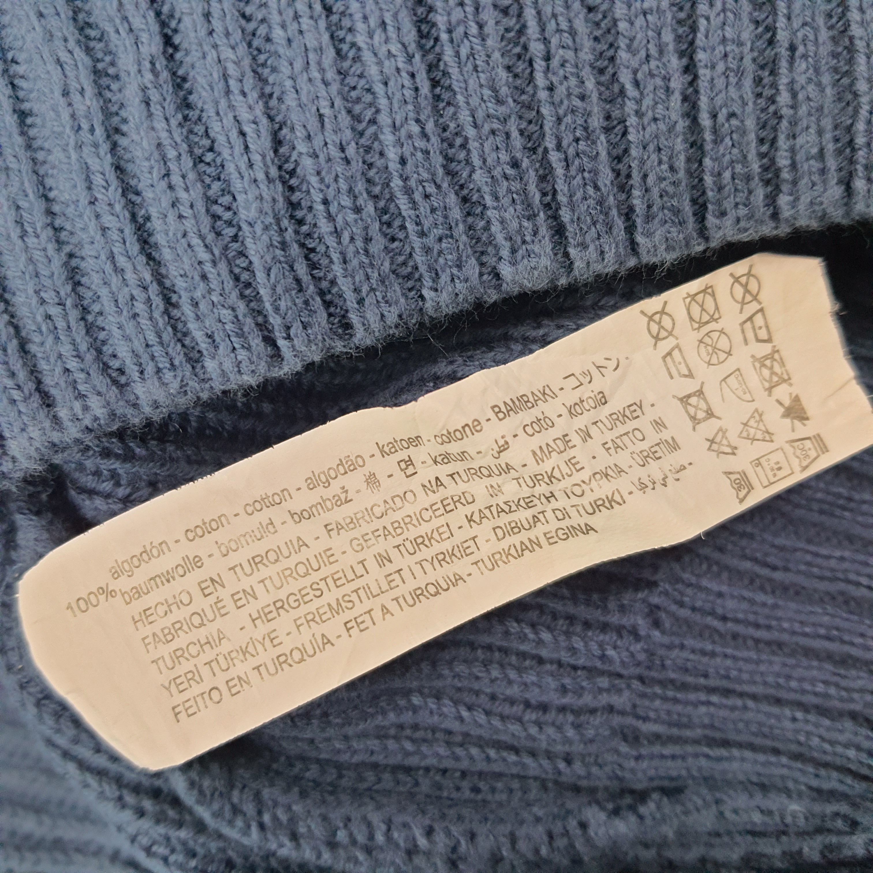 Vintage × Zara Vintage ZARA Designer Knitted Custom Logo Sweatshirt C229N16 Size US M / EU 48-50 / 2 - 6 Thumbnail