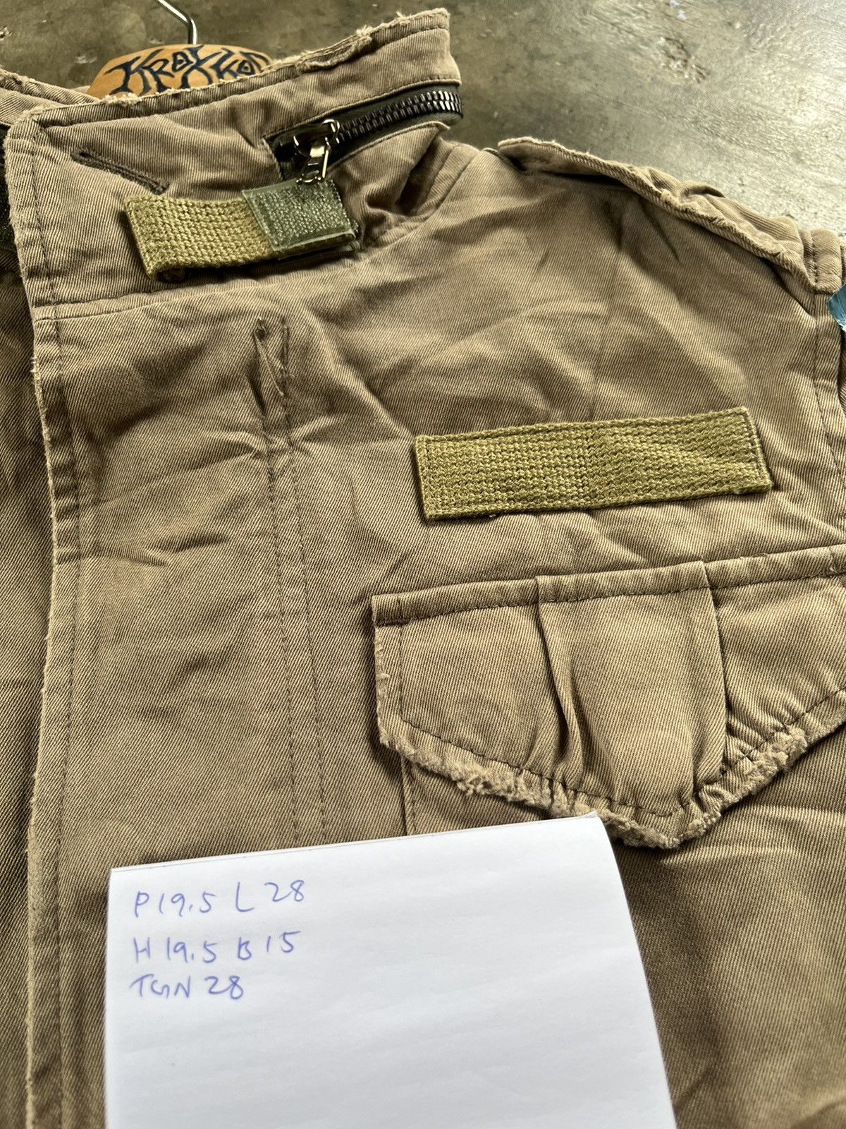 Japanese Brand × Vintage × wjk Vintage WJK Army Zipper Jacket Made in Japan Size US S / EU 44-46 / 1 - 9 Thumbnail