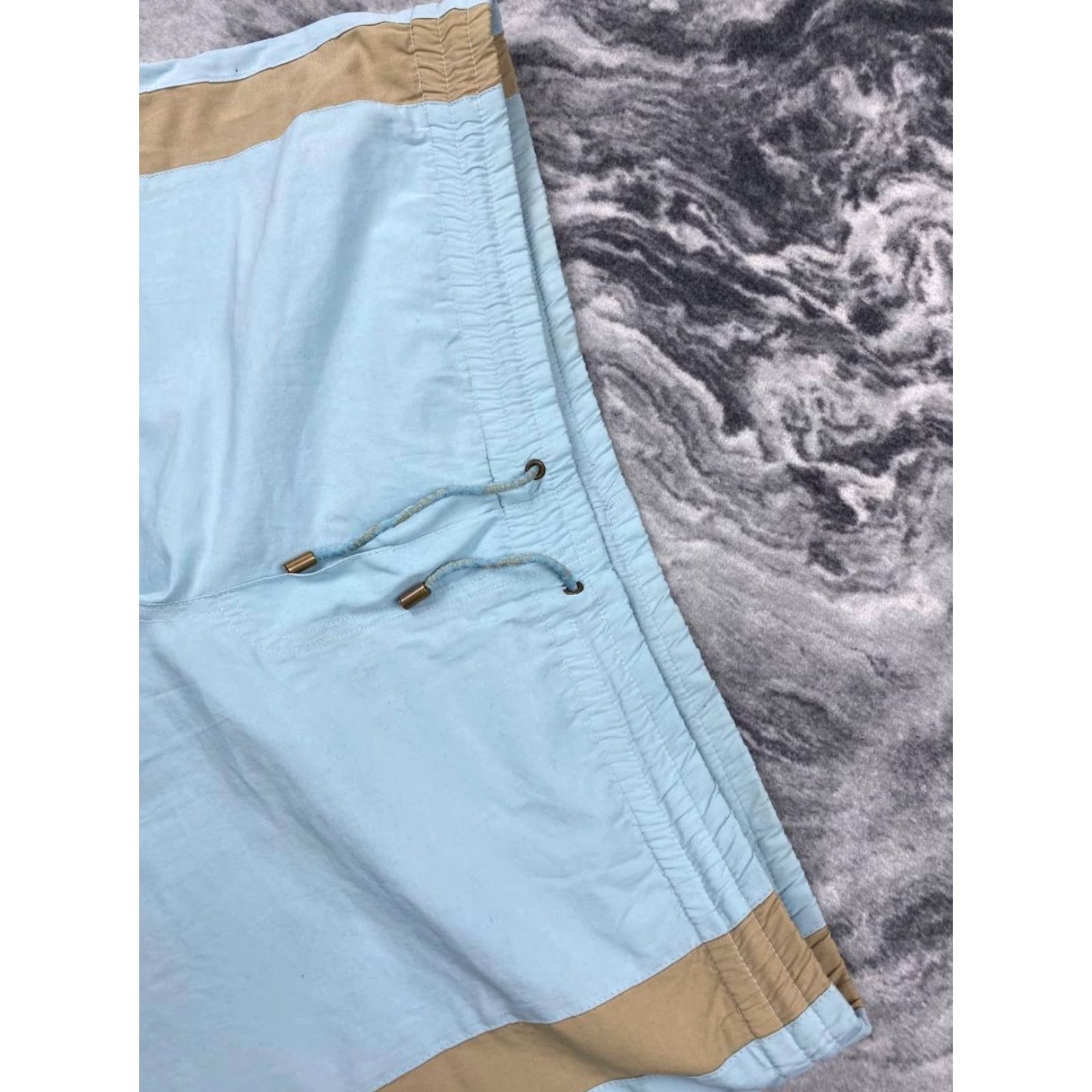 Dolce & Gabbana VINTAGE Dolce&Gabbana Surf Team Swim Shorts Men L Blue Size US 33 - 3 Thumbnail